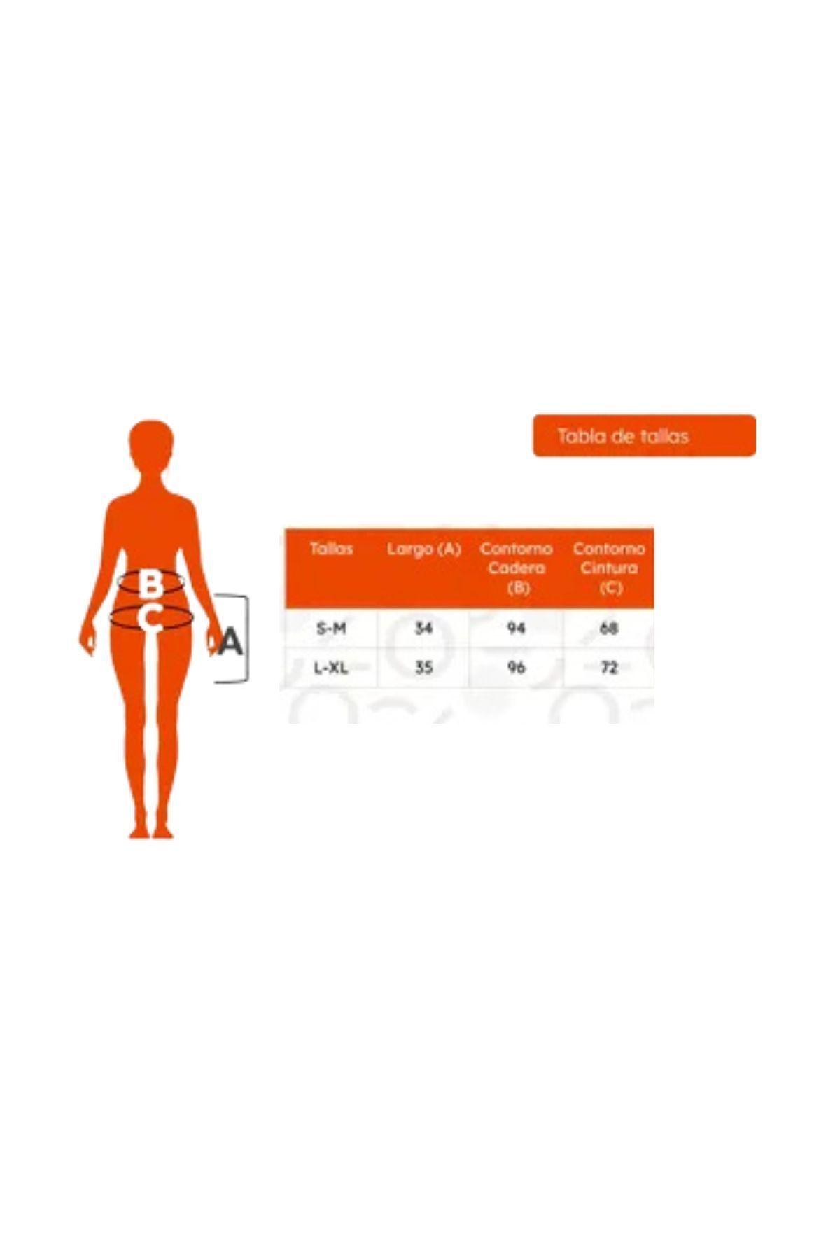 Short Tipo Calza Corta Deportivo Lycra Mujer. Especial Gym. 010-6