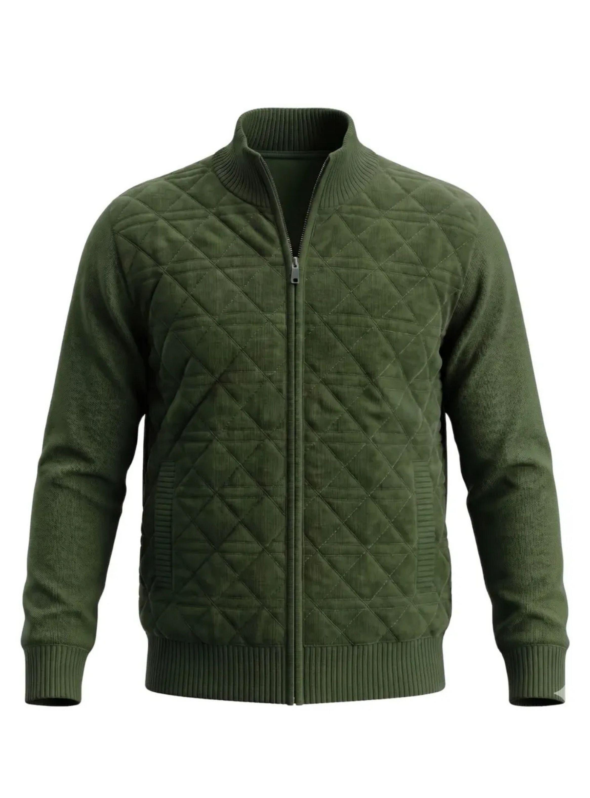 Chaqueta Hombre Tipo Chaleco Lana Forro Peludo Interior 7277-4