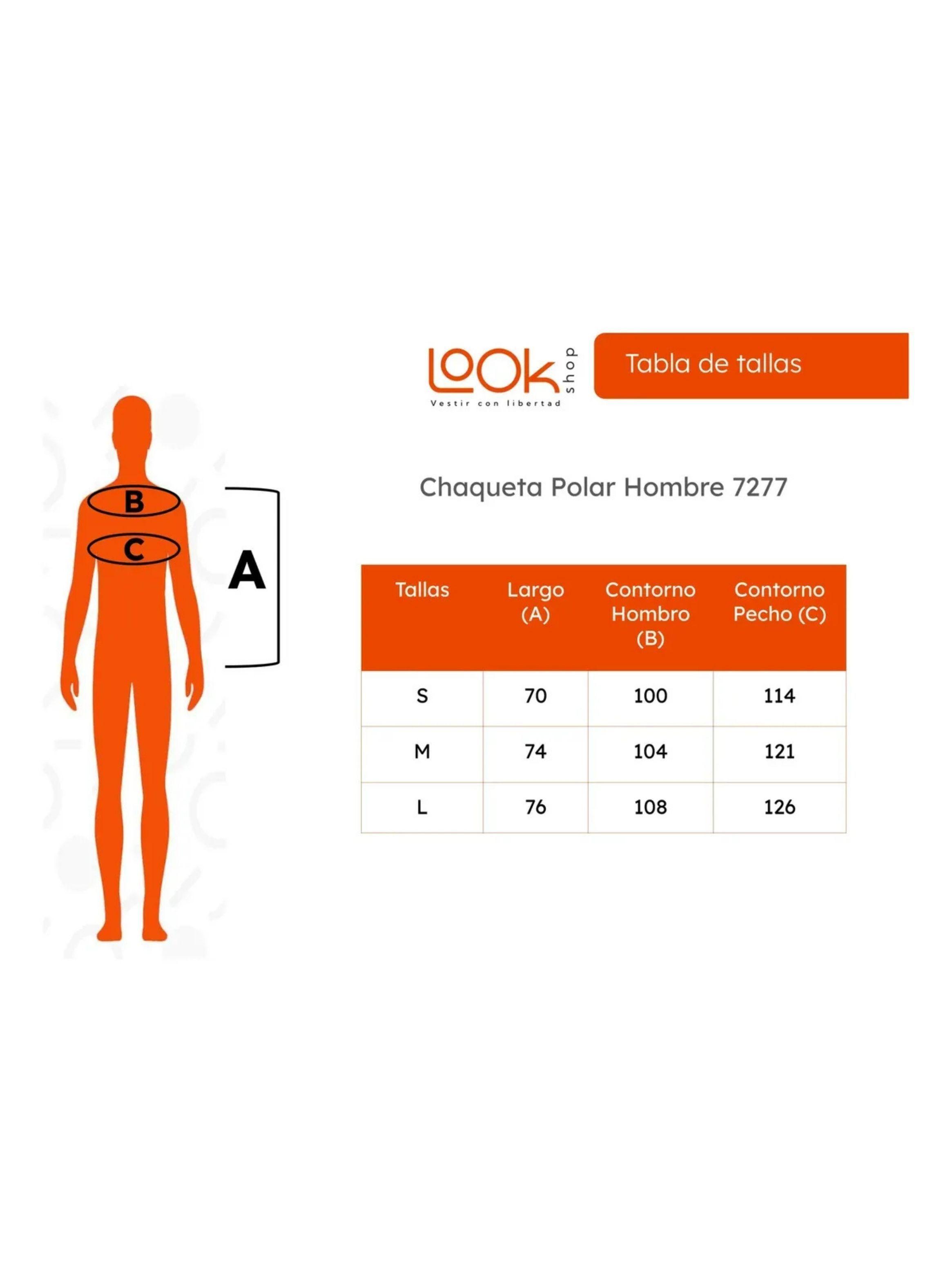 Chaqueta Hombre Tipo Chaleco Lana Forro Peludo Interior 7277-6