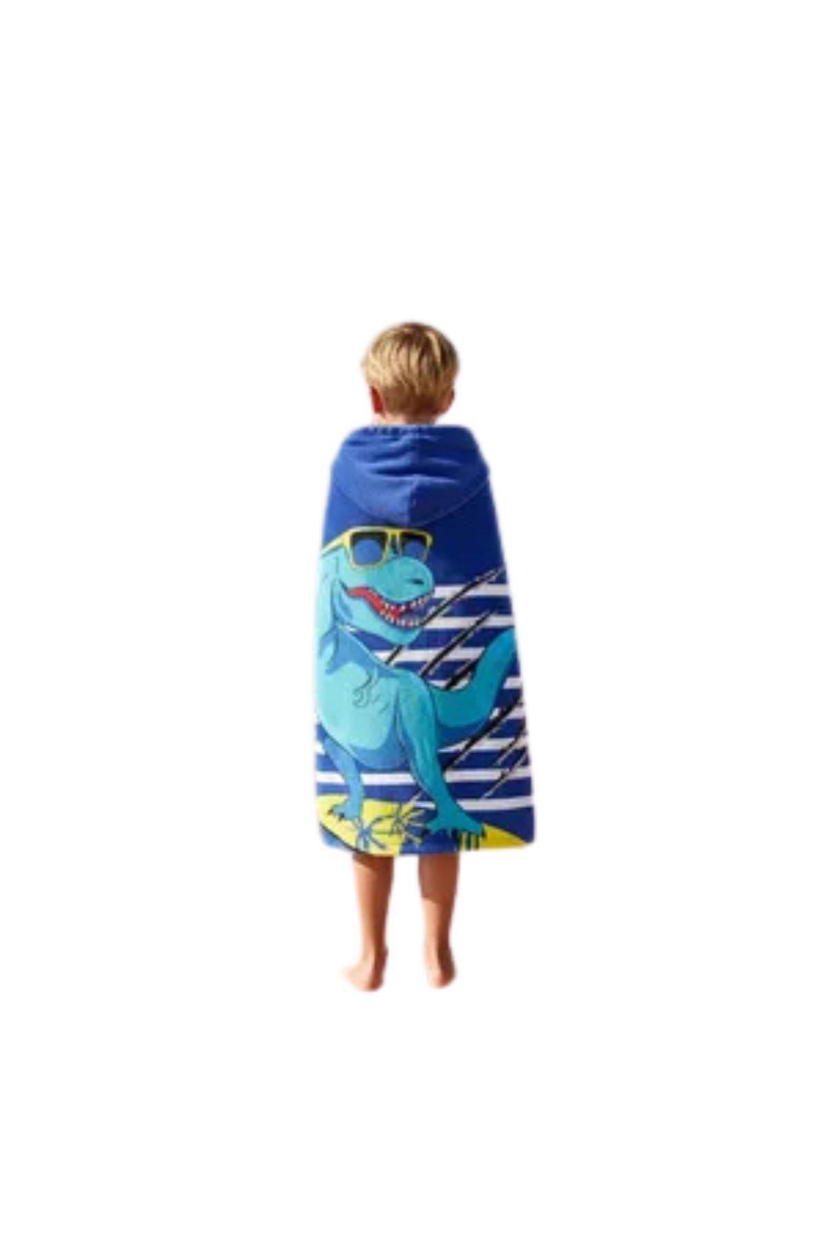 Pack 3 Toallas De Baño, Playa Piscina Capucha Niños Diseños Surtido Niños-5