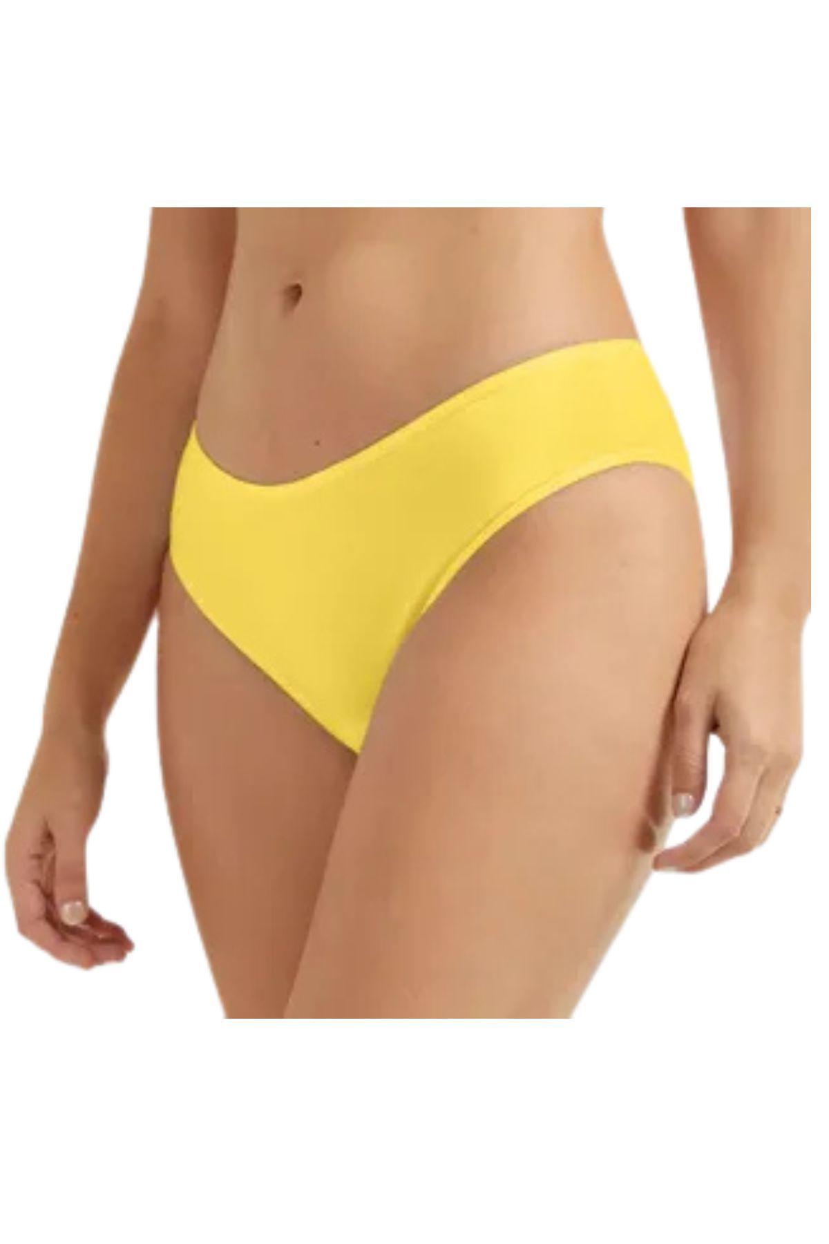 Pack 6 Calzón Algodón Mujer. Amarillo Año Nuevo. 342-2