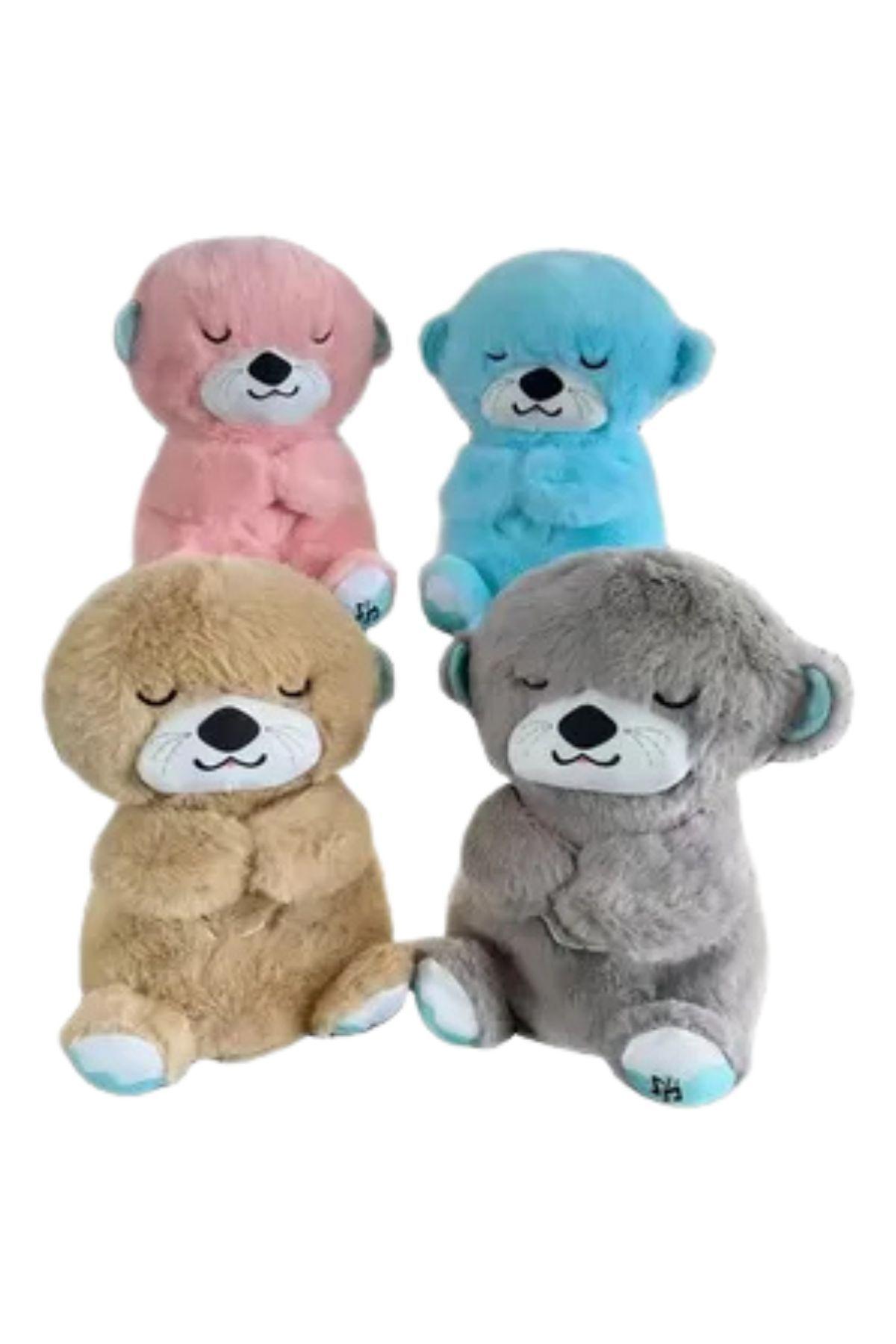 Pack 2 Peluche Kawaii Relaja, Ansiedad. Juguete Luz Y Sonido. Nutria.-4