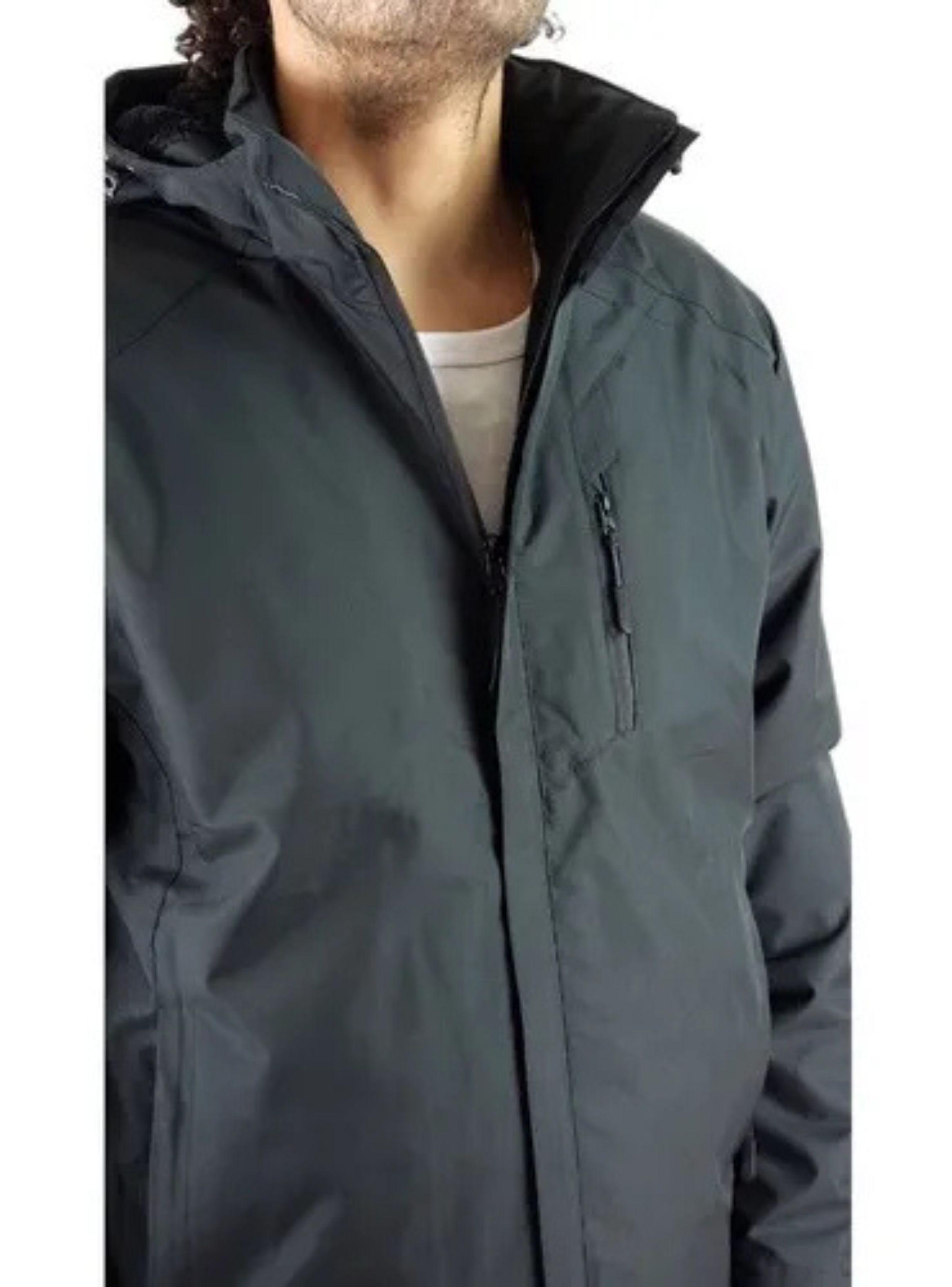 Chaqueta Hombre Premium Excelente Calidad Parka Forro Piel H302 -2