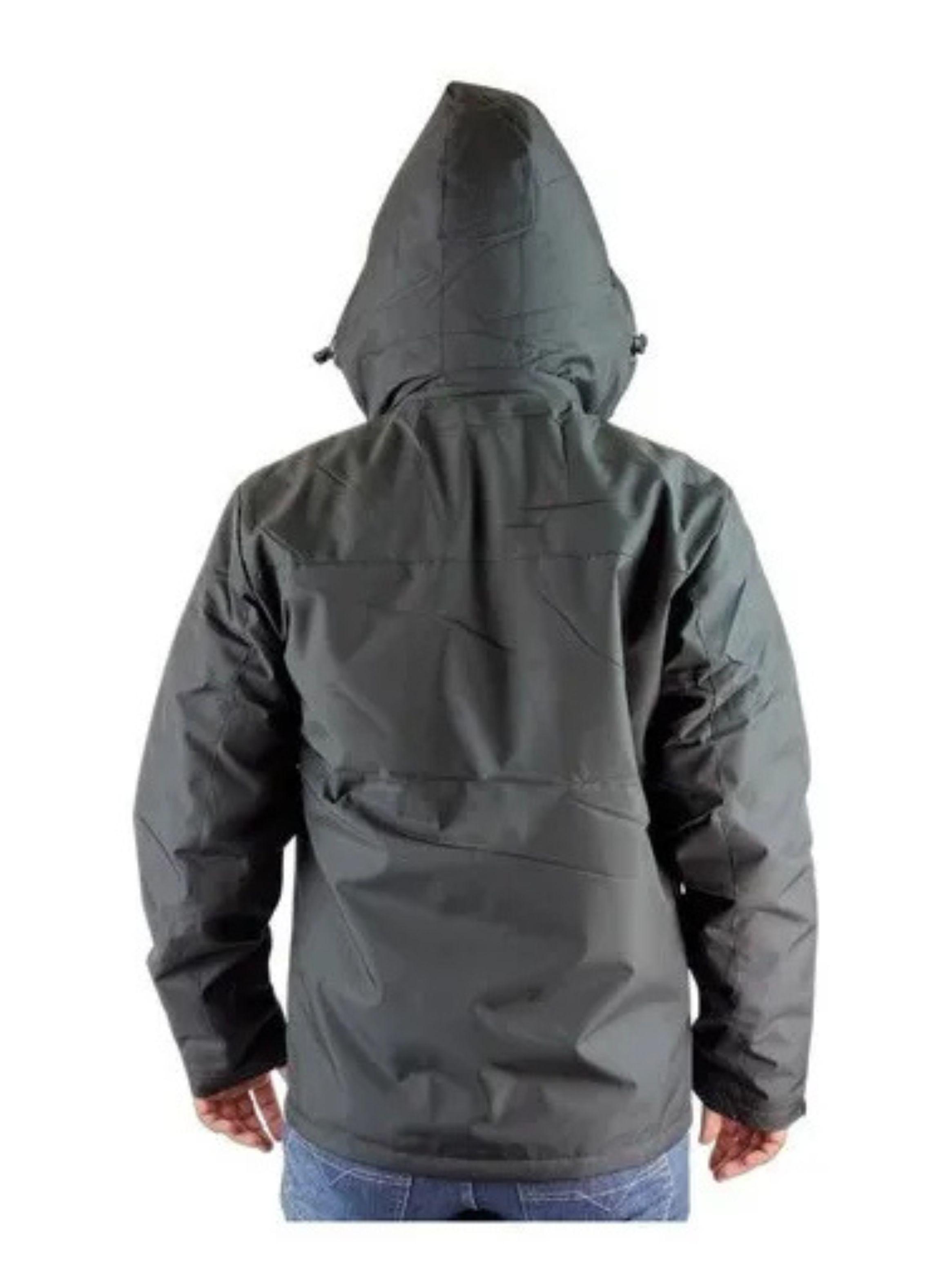 Chaqueta Hombre Premium Excelente Calidad Parka Forro Piel H302 -5