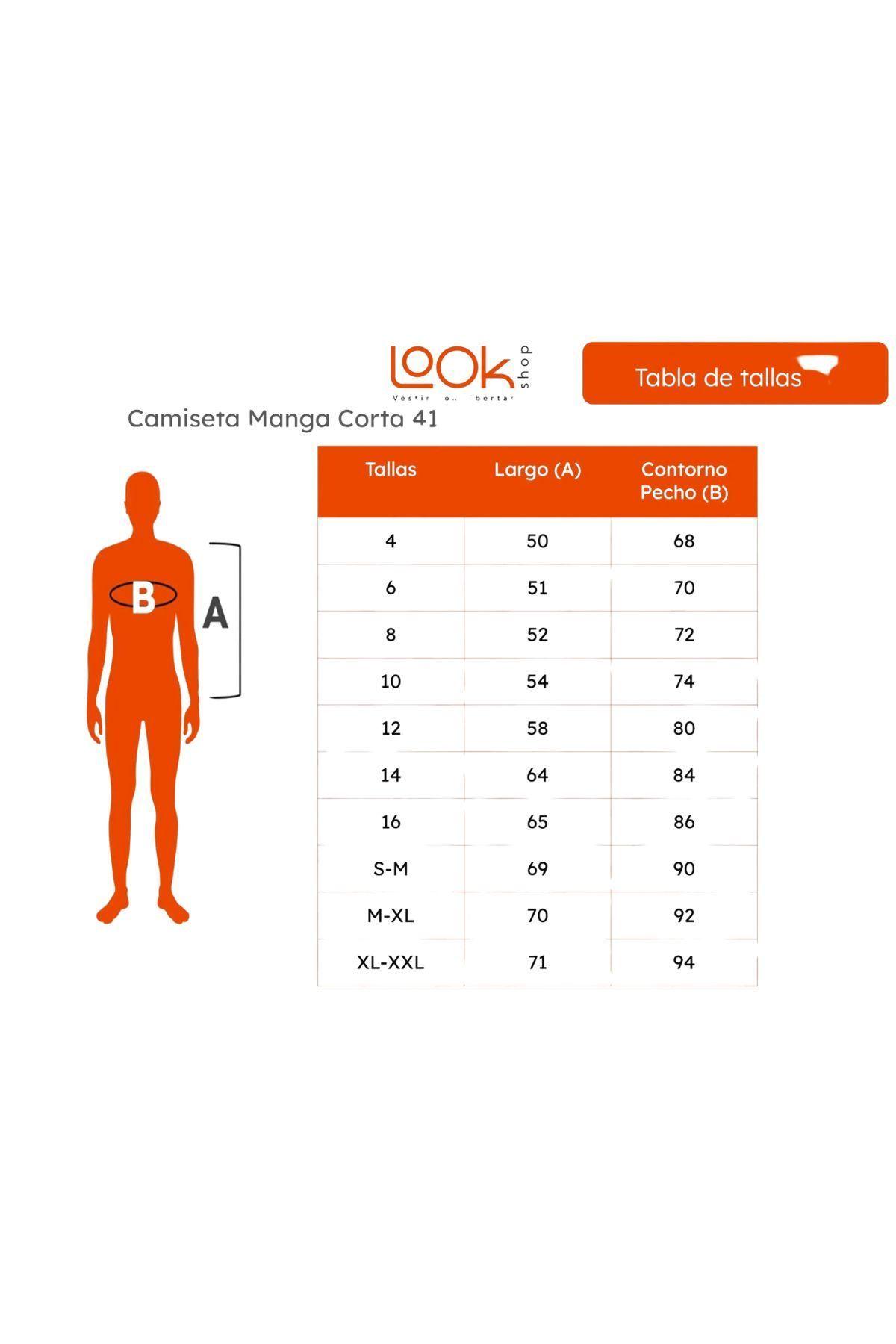 Pack 3 Camisetas Algodón Manga Corta, Negra, Gris Blanco. 41-3