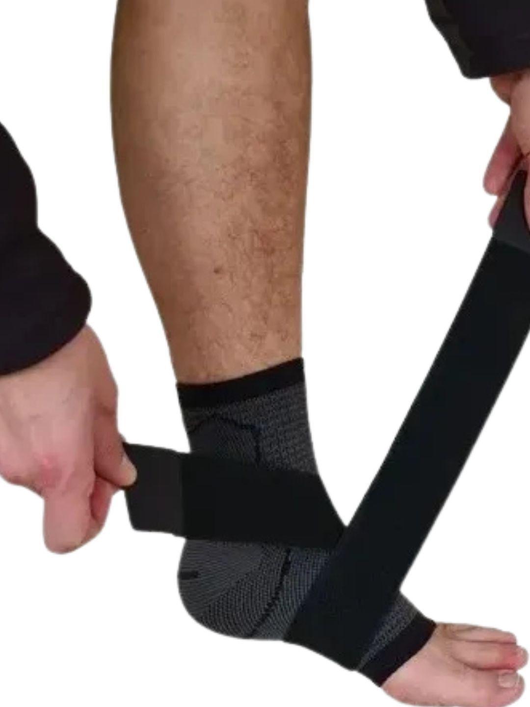 Tobillera Venda De Compresión Doble Banda Ajustable. 8323-3