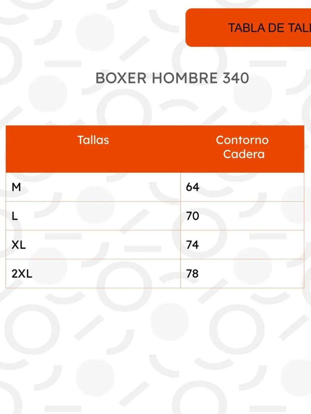 Bóxer Hombre Fibra Bamboo. Calzoncillo. Ropa Interior 340-7
