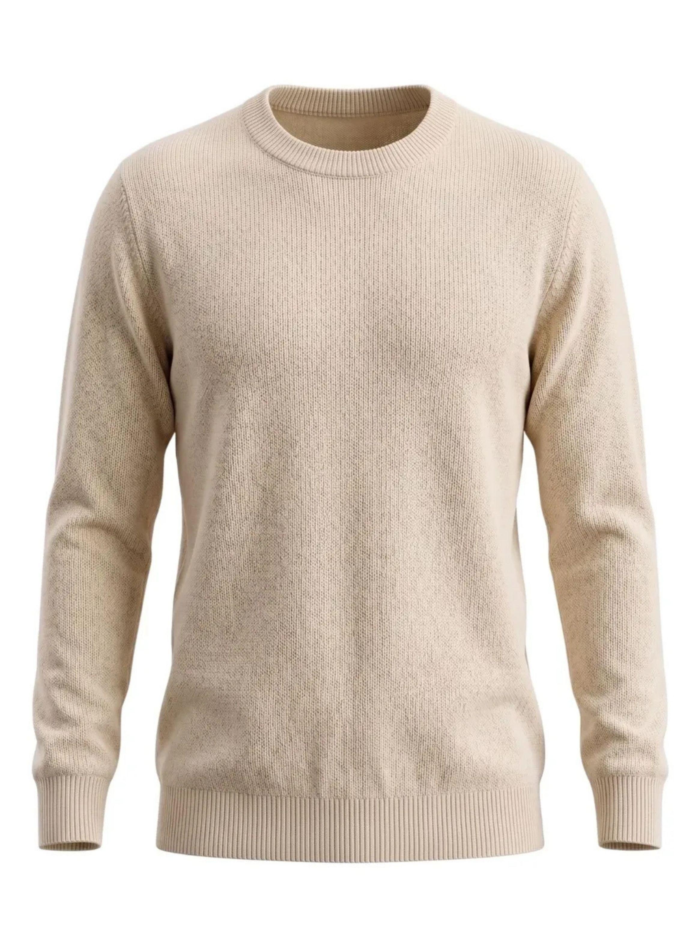 Sweater Tejido Hombre Cuello Redondo Colores 188-4