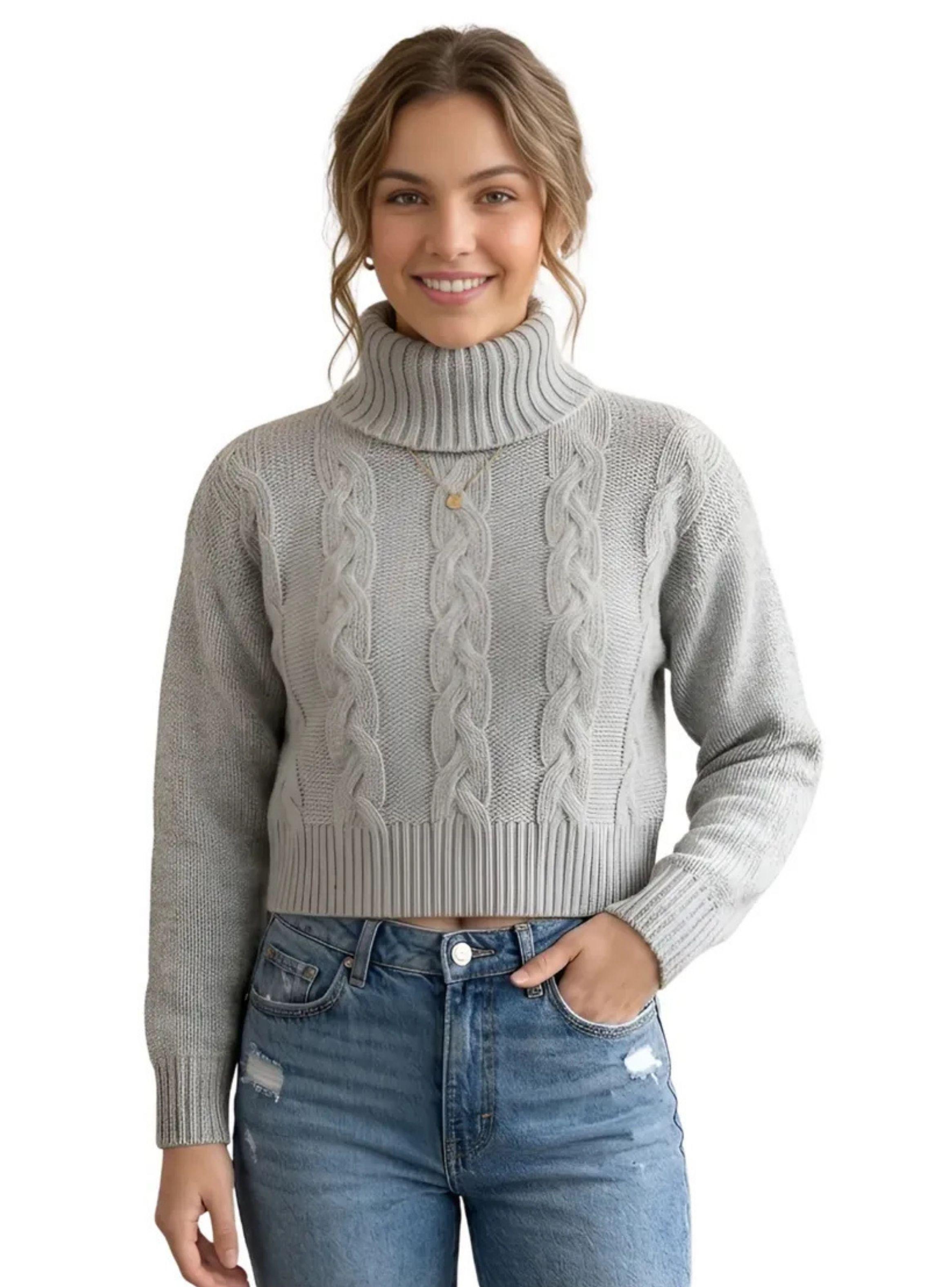 Sweater Lana Mujer Otoño Invierno Grueso 7022-0