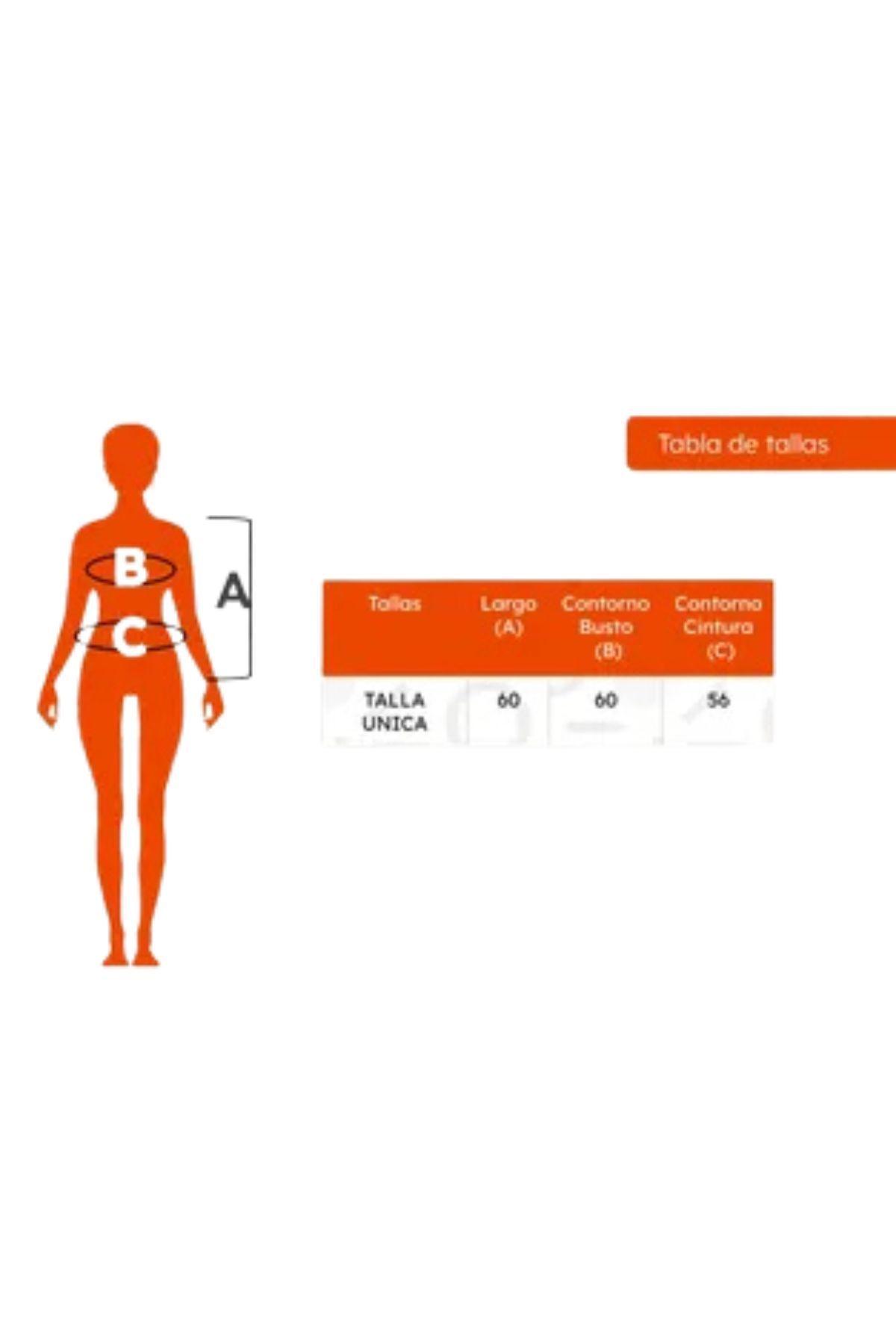 Camiseta Musculosa Mujer Faja Reductora Nylon Compresión 961-2