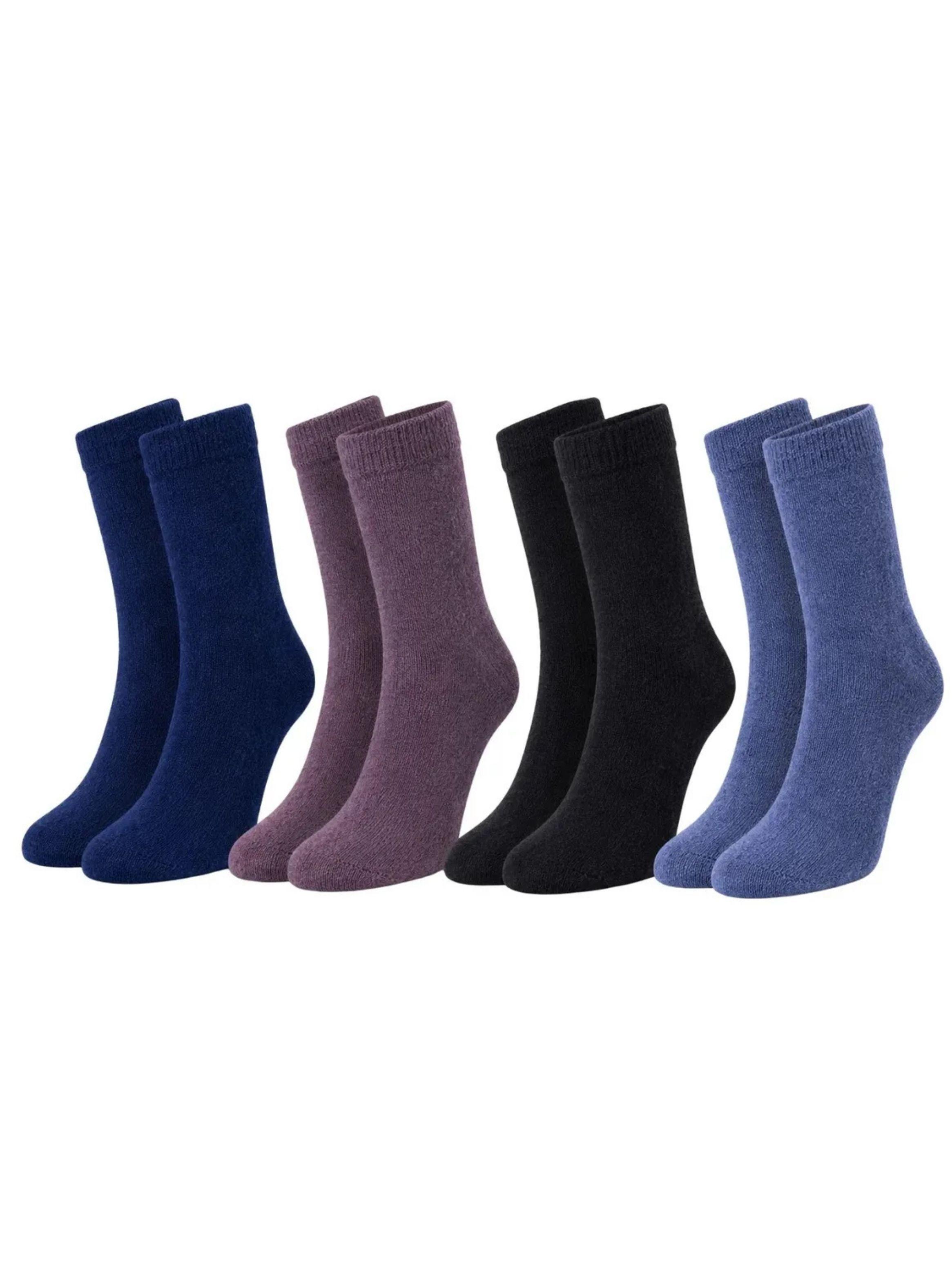 Pack 6 Pares Calcetas De Lana Térmicas Invierno Premium 1923-2