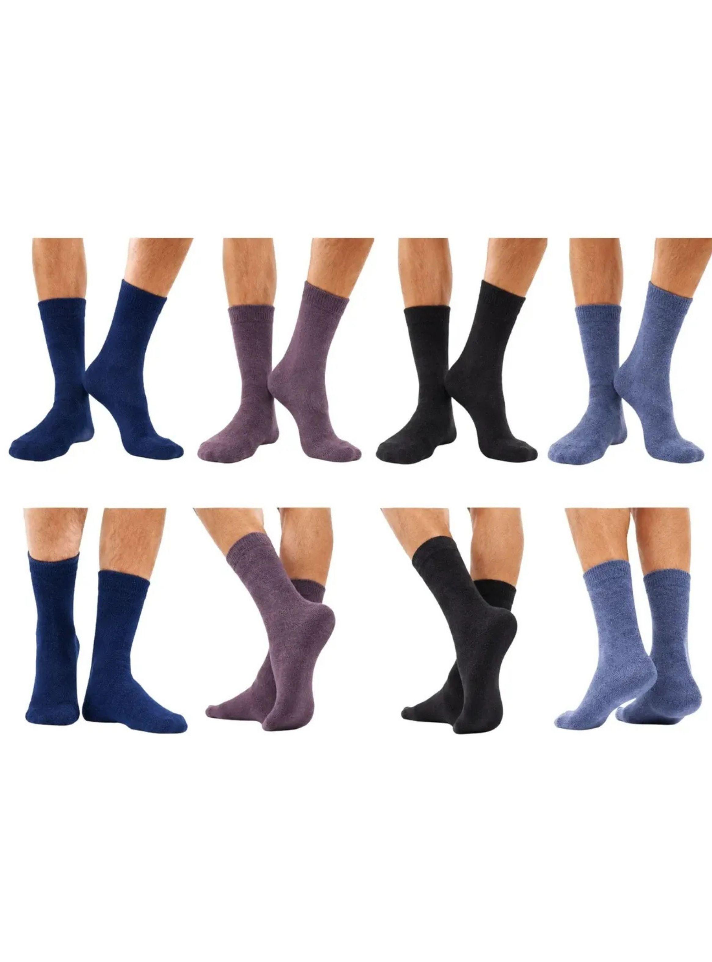 Pack 6 Pares Calcetas De Lana Térmicas Invierno Premium 1923-3