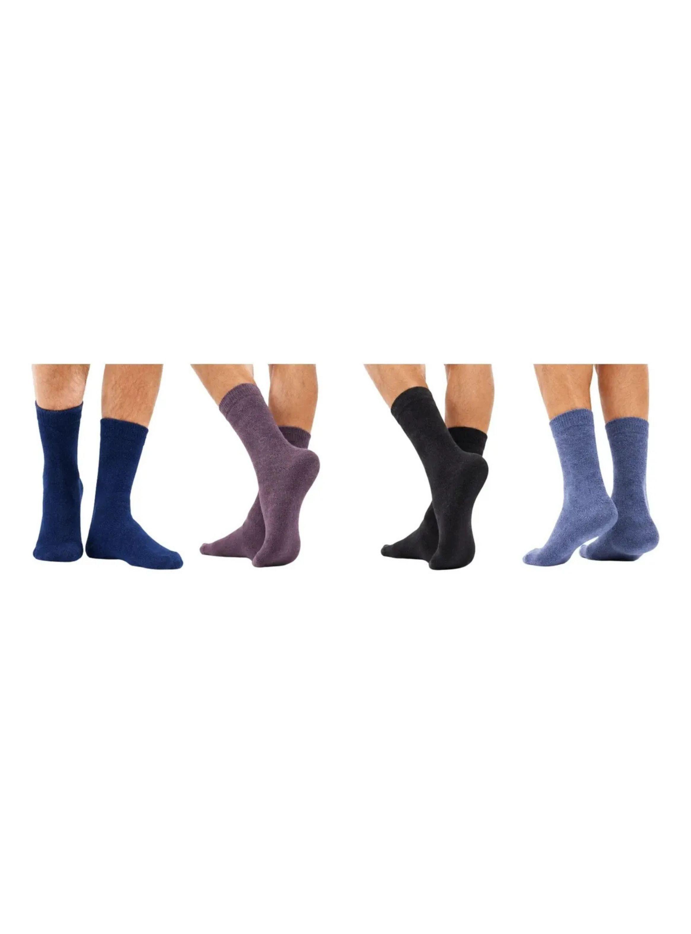 Pack 6 Pares Calcetas De Lana Térmicas Invierno Premium 1923-5
