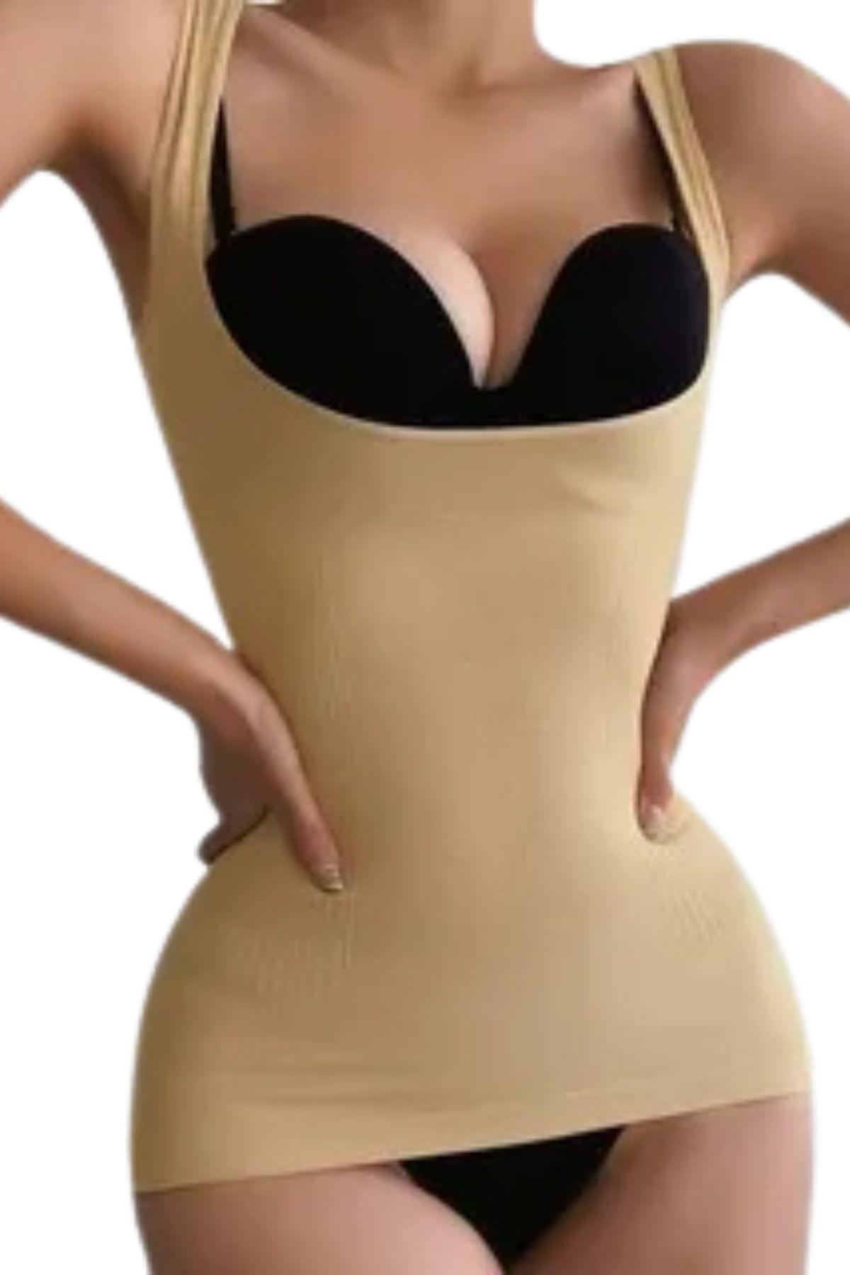 Camiseta Musculosa Mujer Faja Reductora Nylon Compresión 517-2