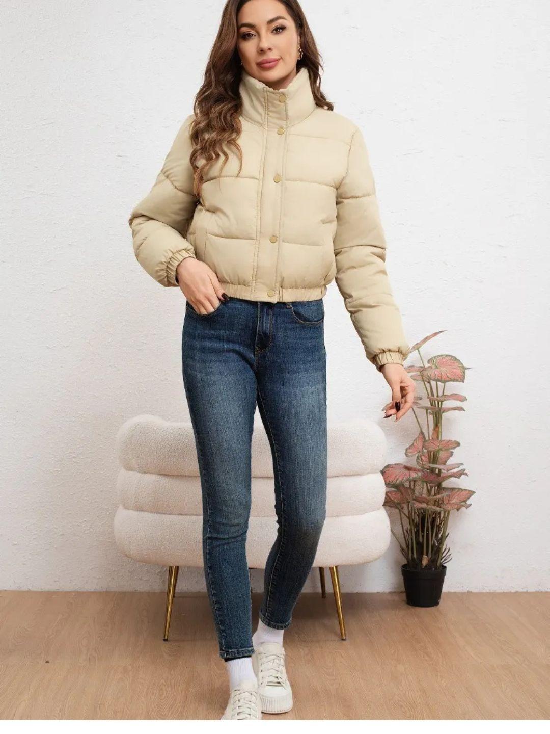 Parka Puffa Mujer Premium Excelente Calidad Chaqueta 7035-2