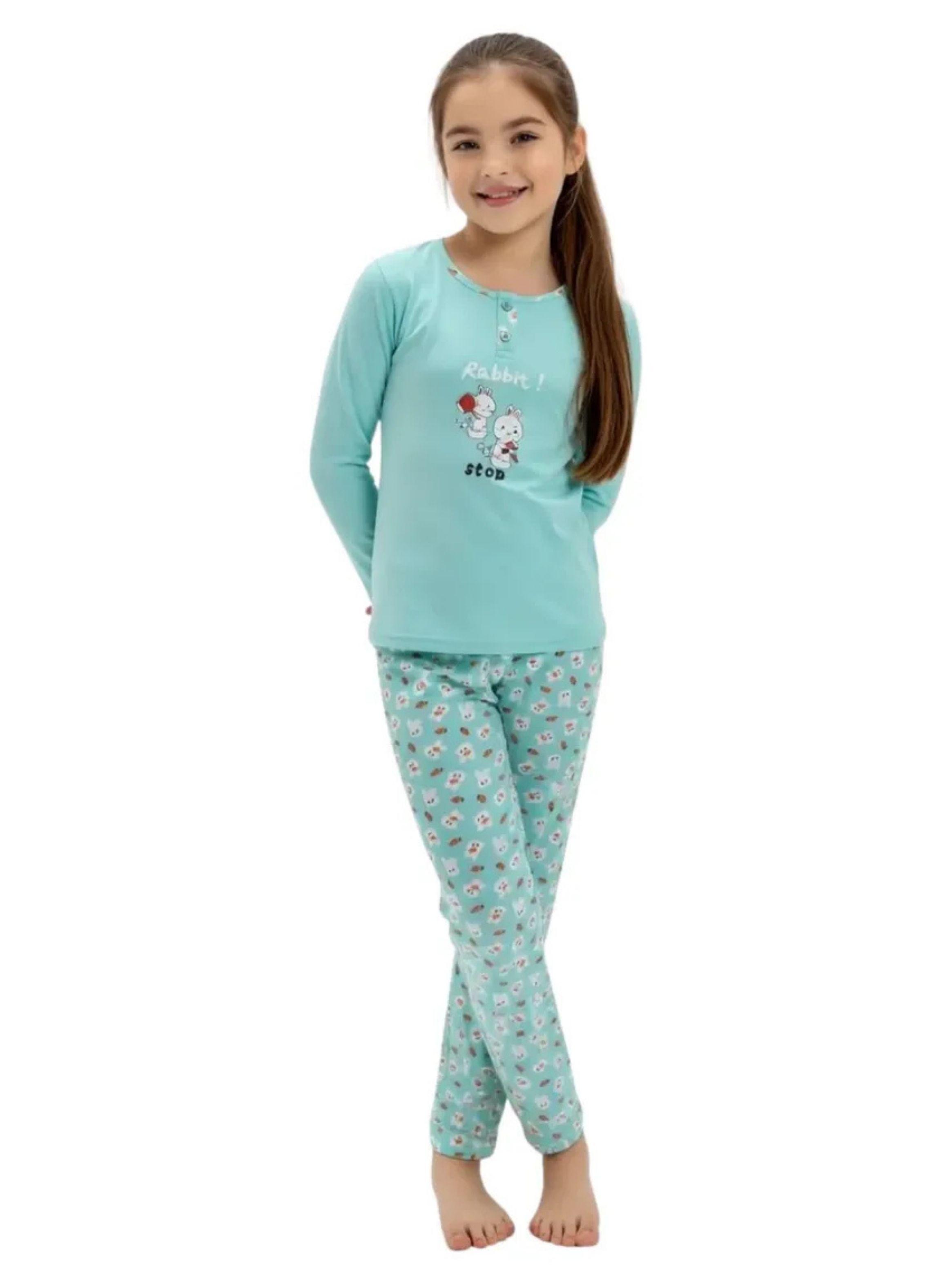 Pijama Niña Verano. Manga Larga. Diseños. 404-0