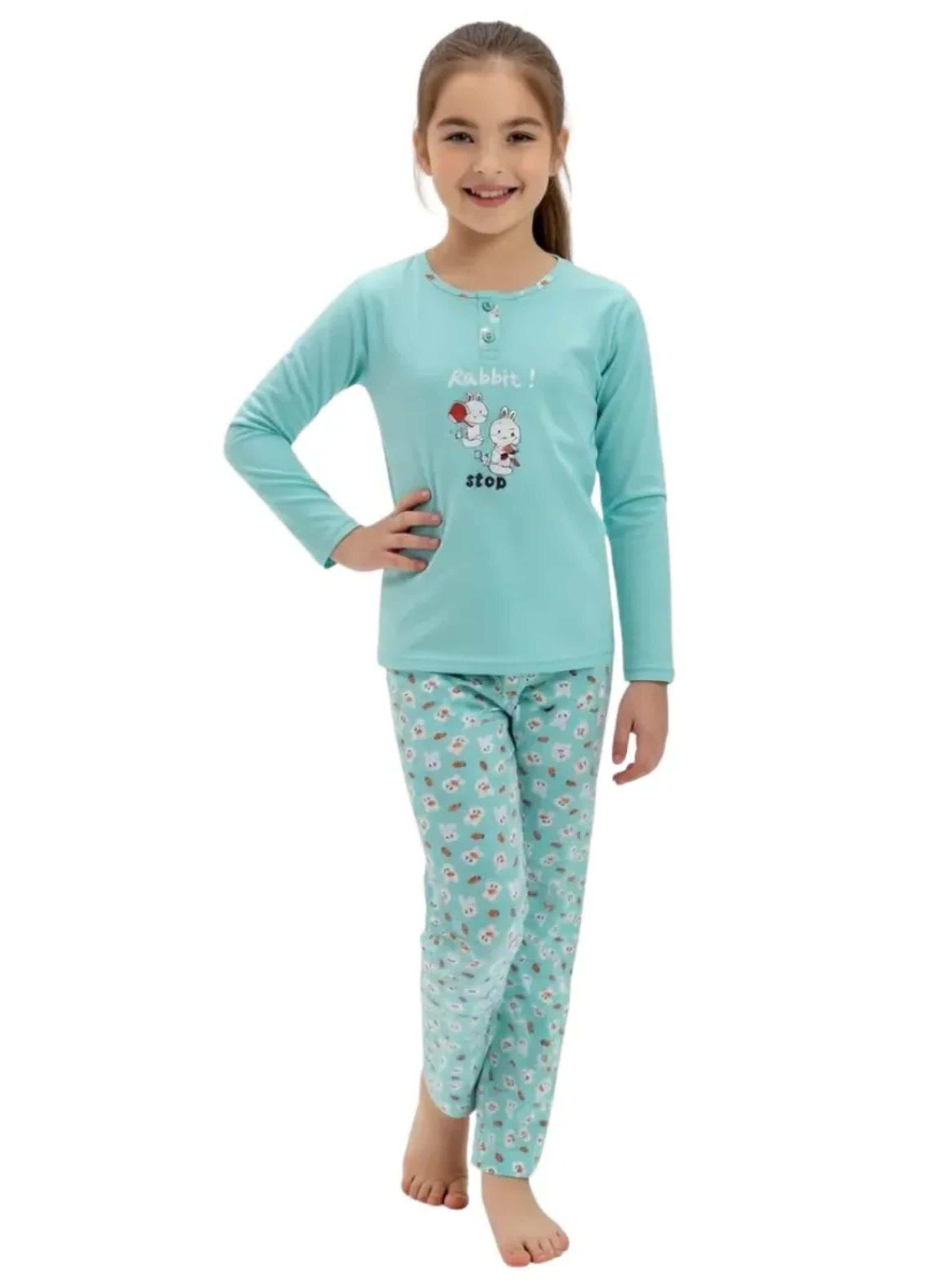 Pijama Niña Verano. Manga Larga. Diseños. 404-1