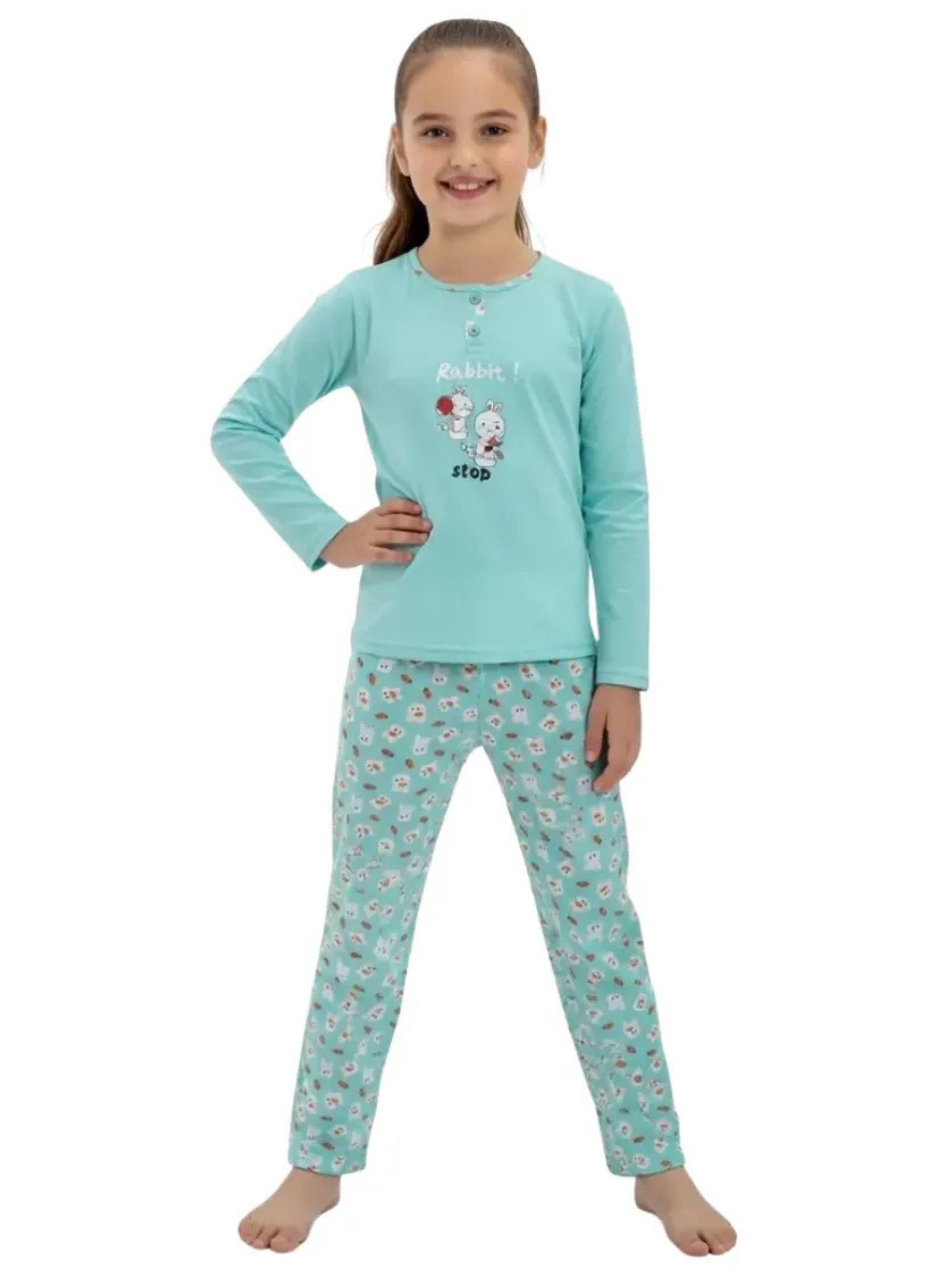 Pijama Niña Verano. Manga Larga. Diseños. 404-2