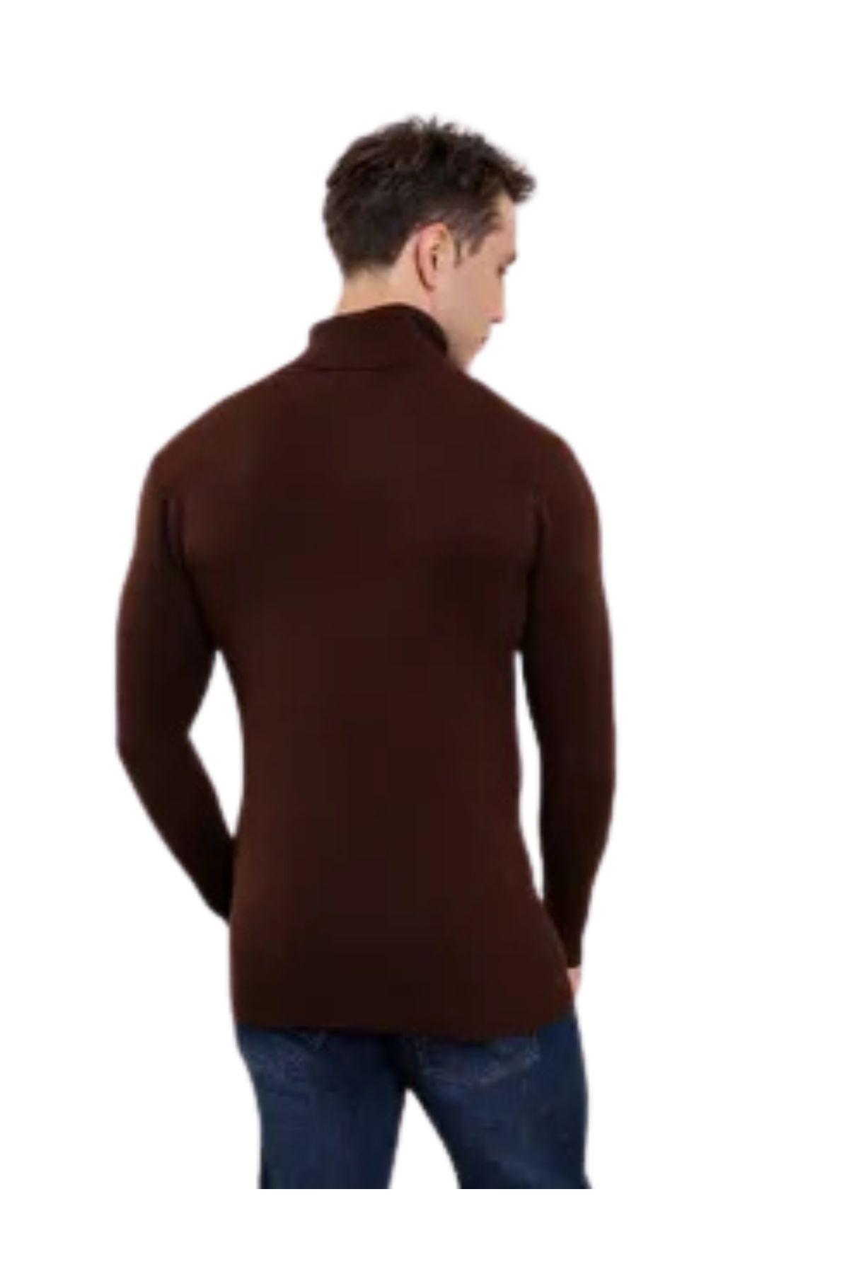 Sweater Tejido Hombre Cuello Subido Beatle 096-3