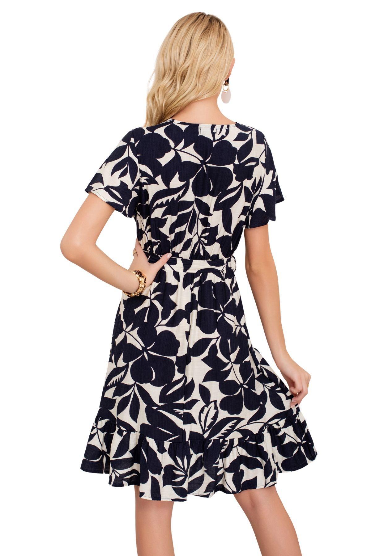 Vestido Premium Tipo Lino Corto Primavera Mujer 100%algodón. 3367-2