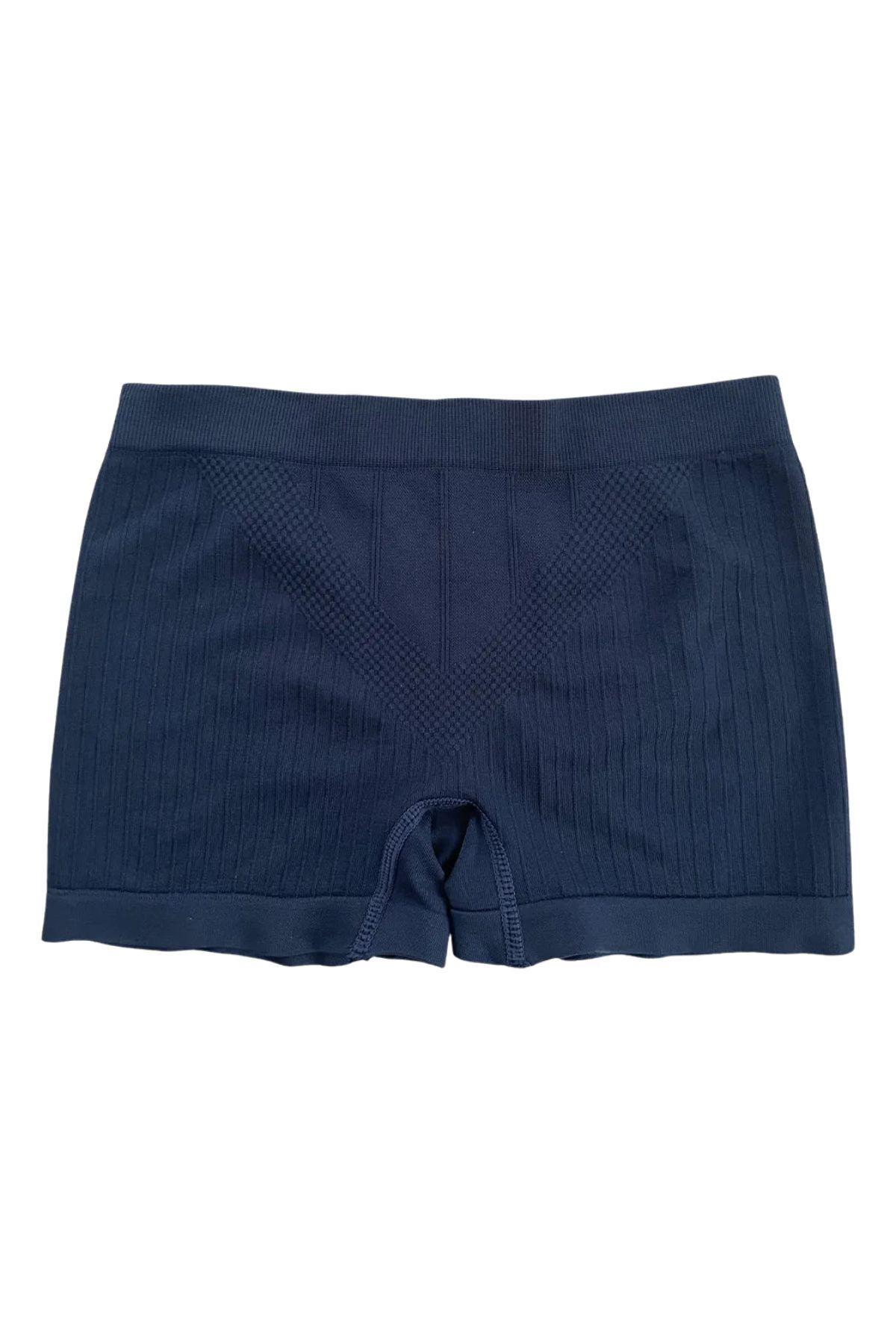 Pack 3 Calza Corta Colegio, Short Mujer. Lycra Microfibra 264-2