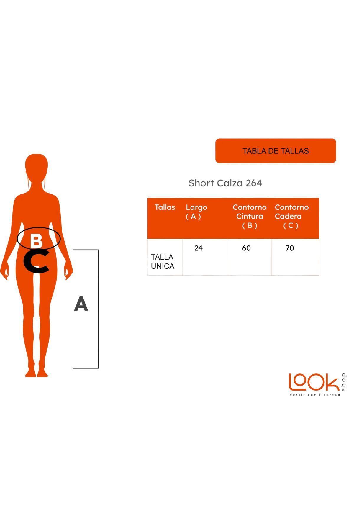 Pack 3 Calza Corta Colegio, Short Mujer. Lycra Microfibra 264-3