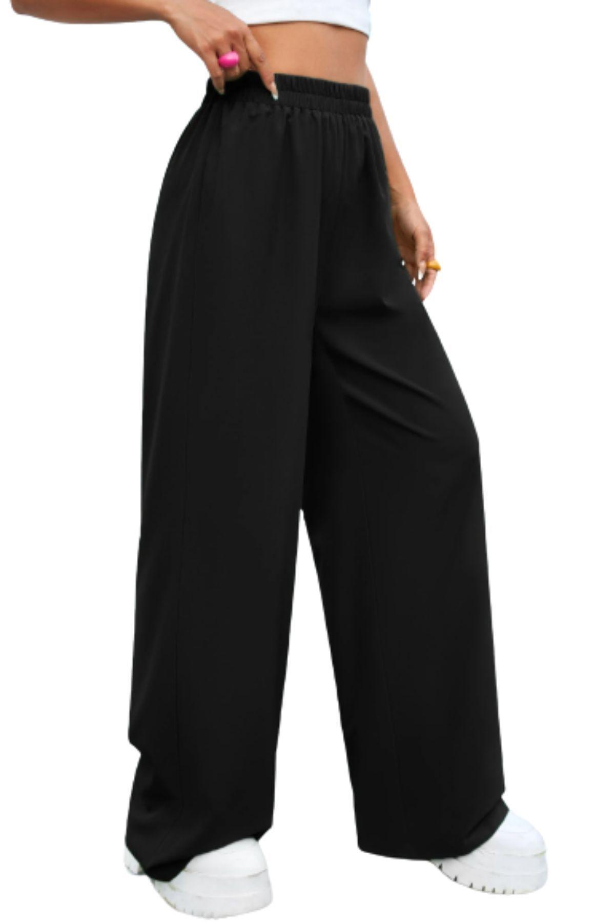 Pantalón Palazzo Casual Sueltos. Pierna Ancha Recta. Verano 461-2