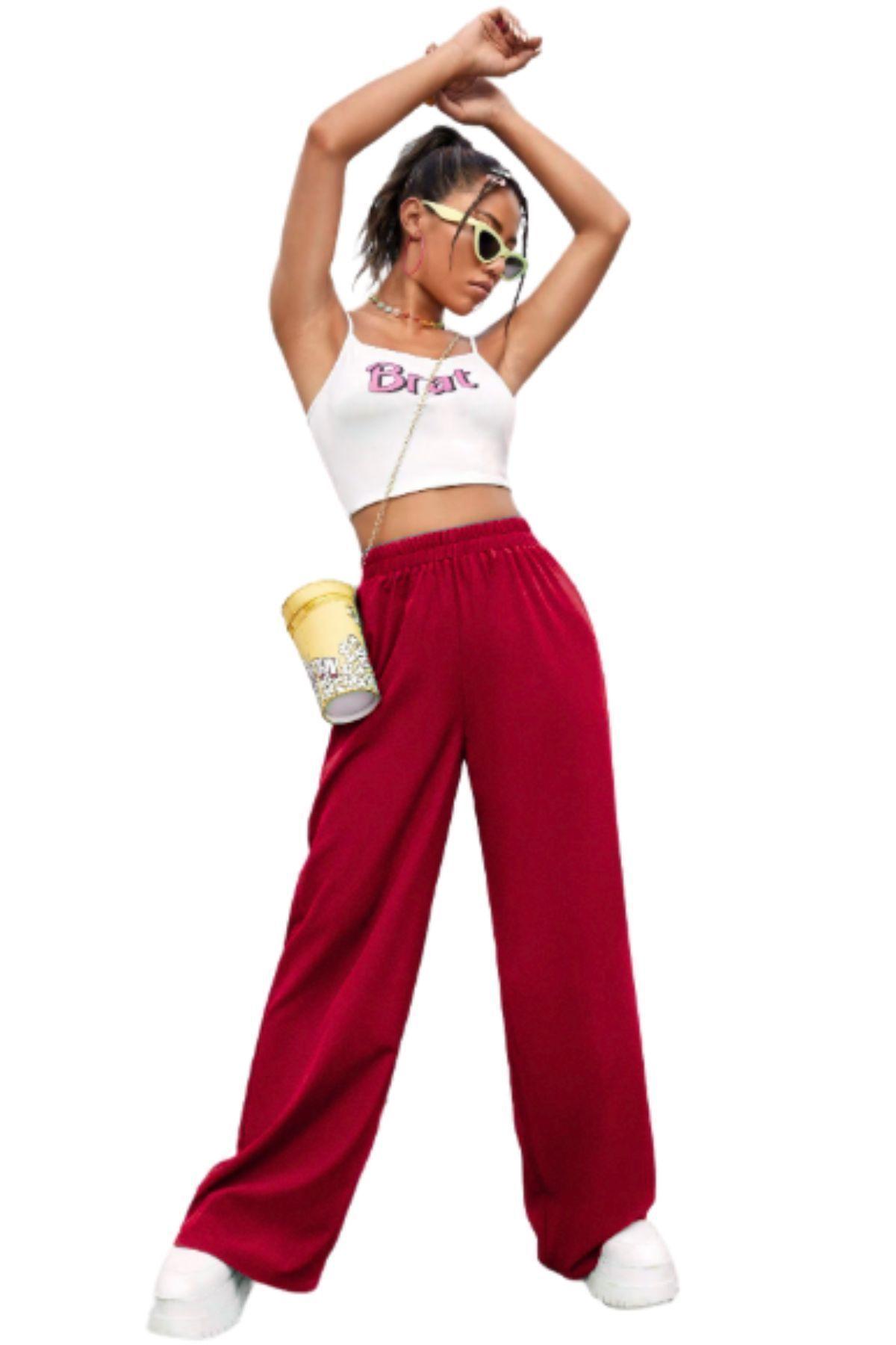Pantalón Palazzo Casual Sueltos. Pierna Ancha Recta. Verano 461-4