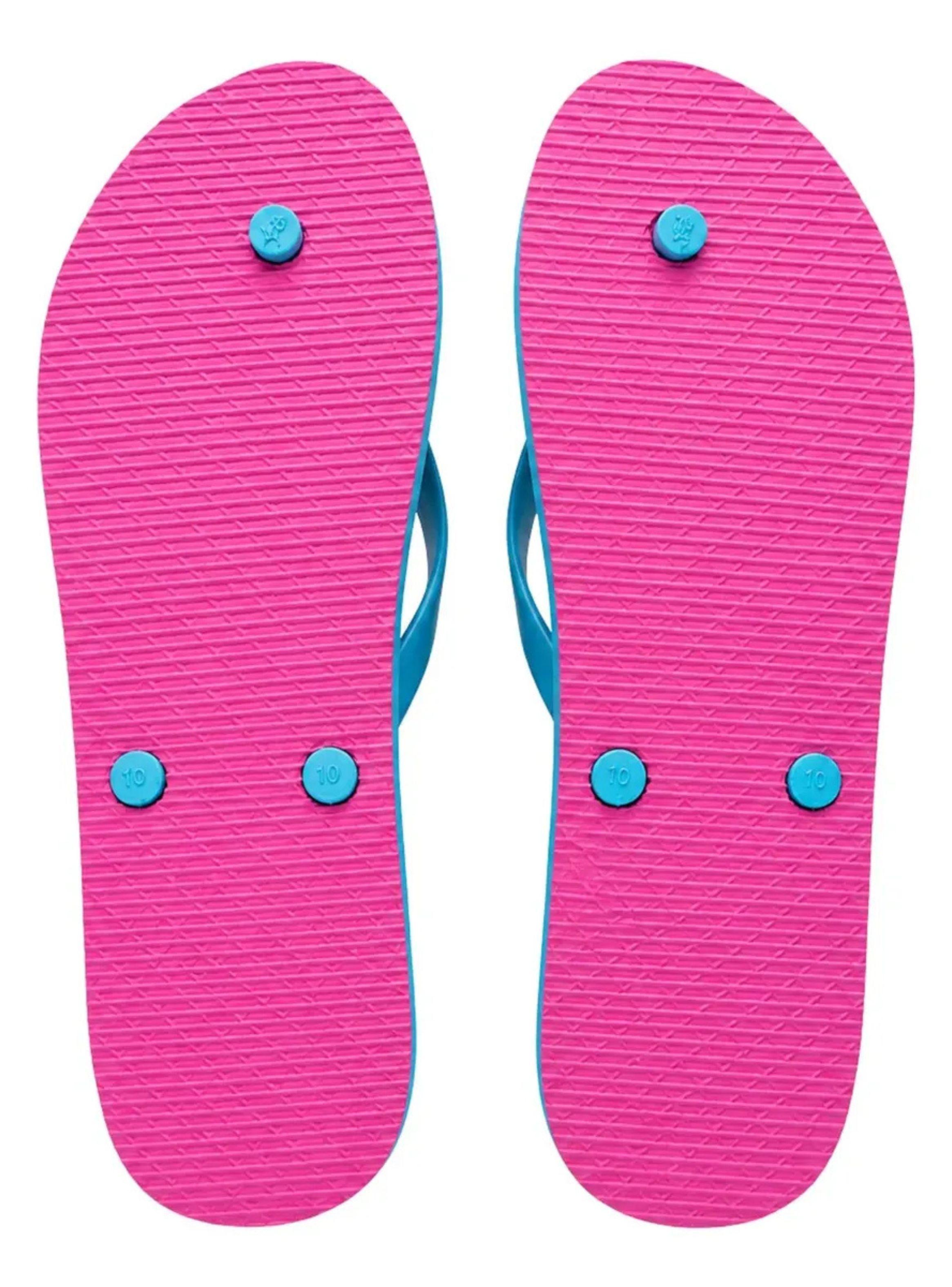 Pack 2 Pares Hawaianas Chalas Sandalias De Hombre Y Mujer 854-8