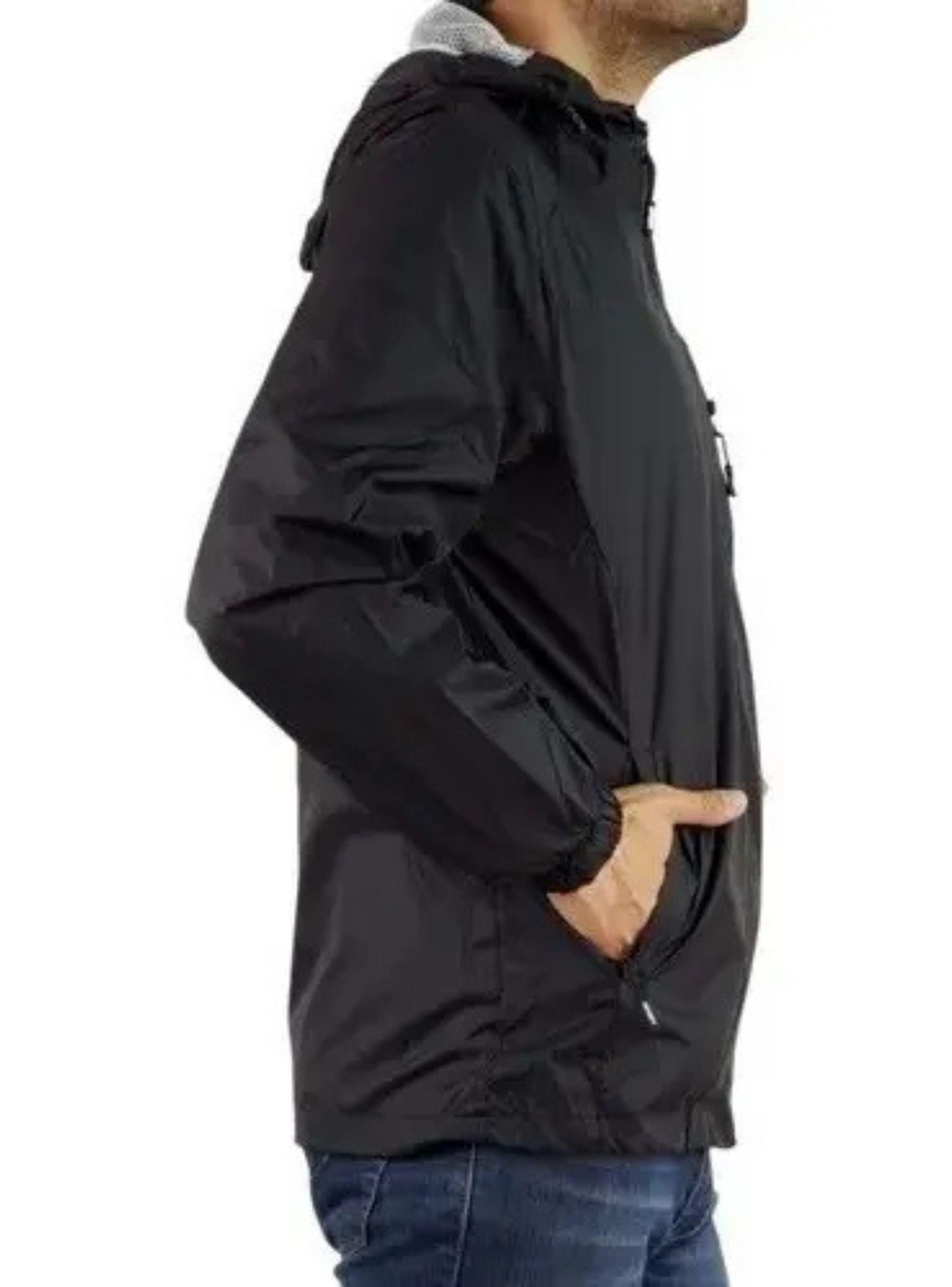 Chaqueta Deportiva Corta Viento Impermeable. Parka Liviana 283-3