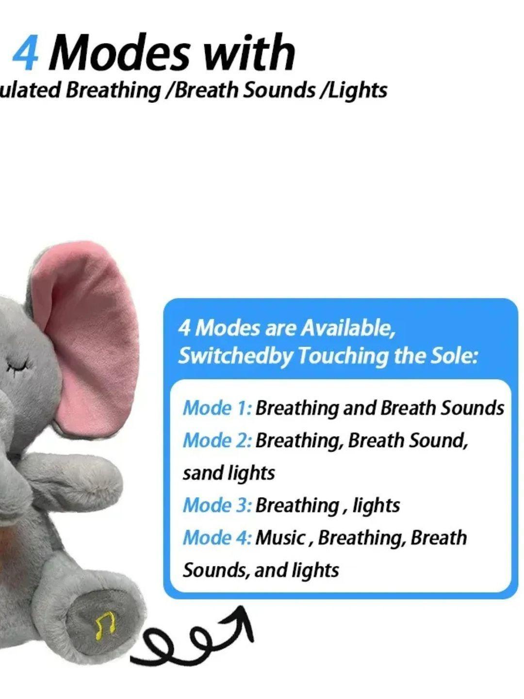 Pack 2 Peluche Kawaii Relaja, Ansiedad. Juguete Luz Y Sonido 392 -5
