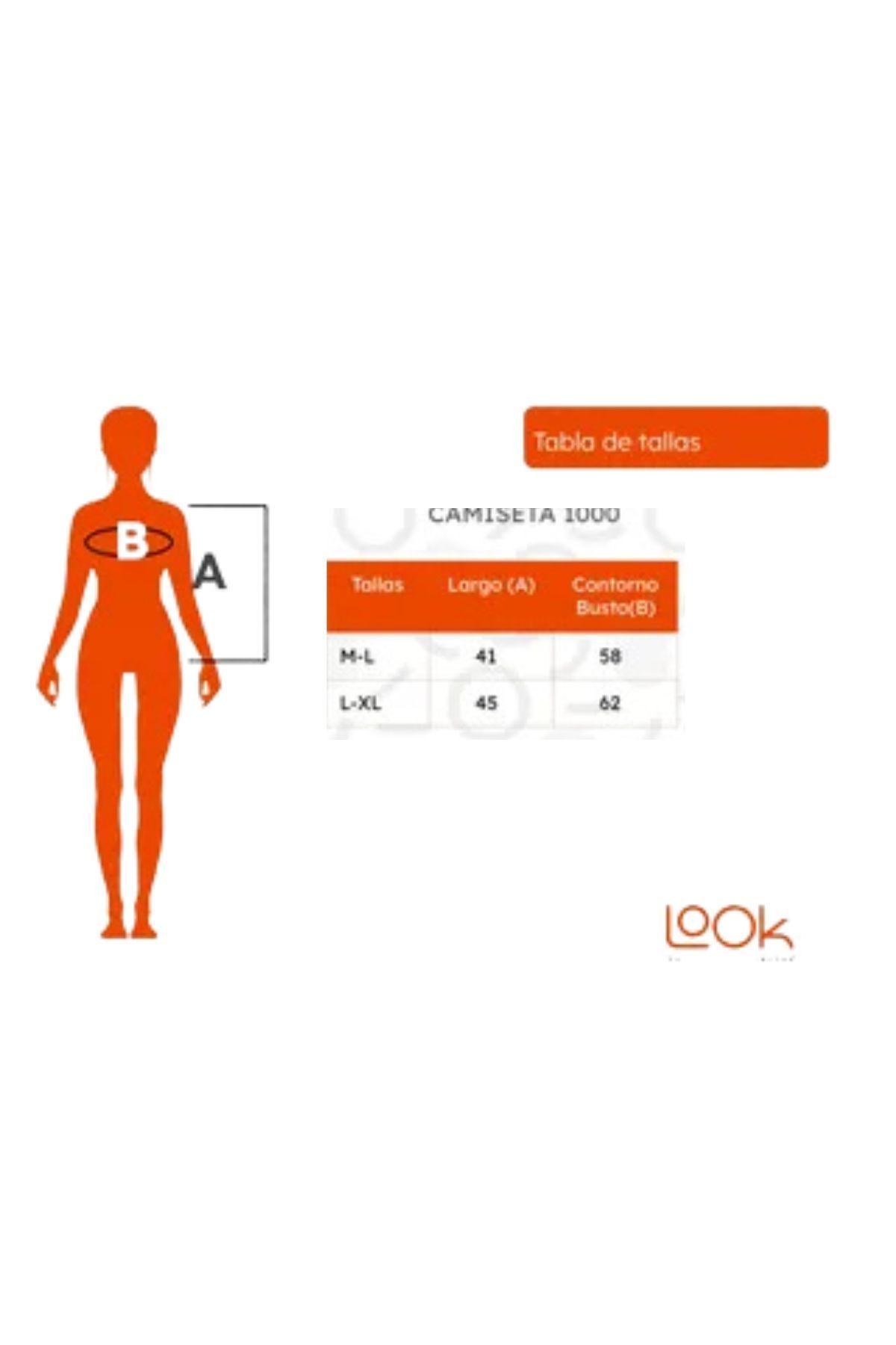 Camiseta Pabilo Reductora Mujer Faja Nylon Compresión 1000-3