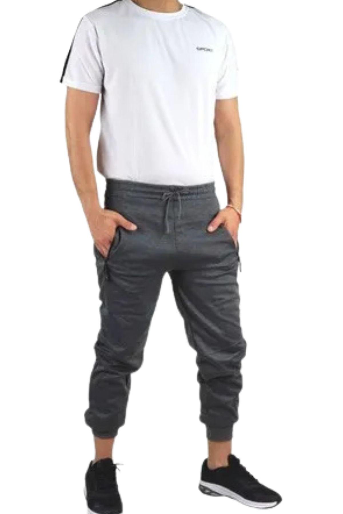 Pack 3 Pantalón Buzo Hombre Algodón Jogger Deportivo Oferta! 952-1