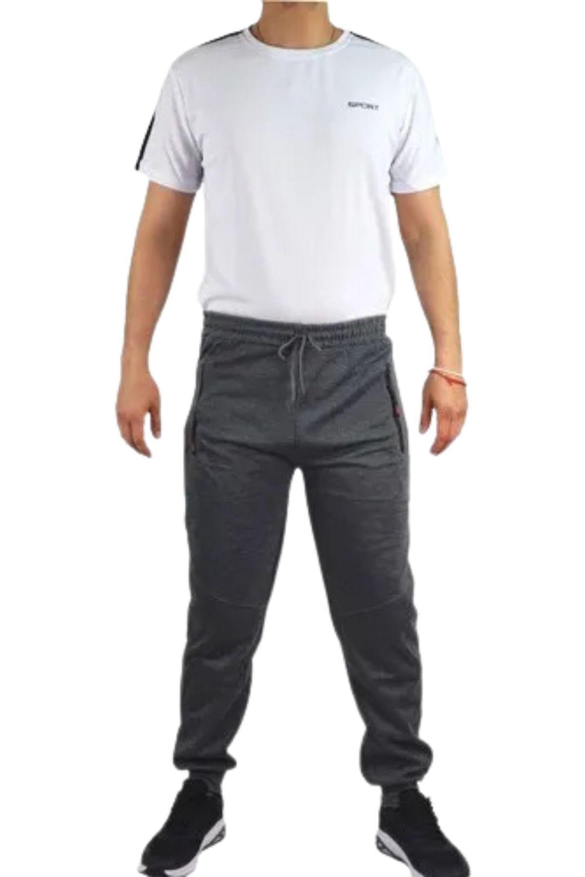 Pack 3 Pantalón Buzo Hombre Algodón Jogger Deportivo Oferta! 952-2