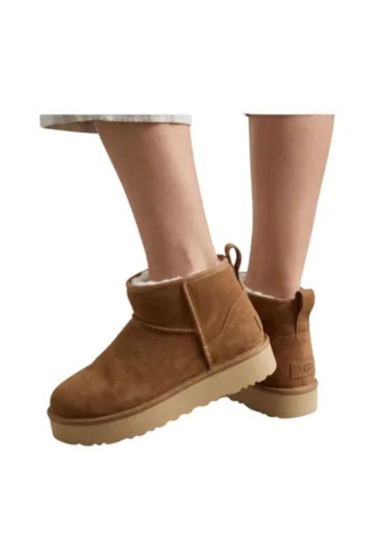 Botin Chiporro Forrado Hombre Mujer Y Niños. Bota Invierno 536-0