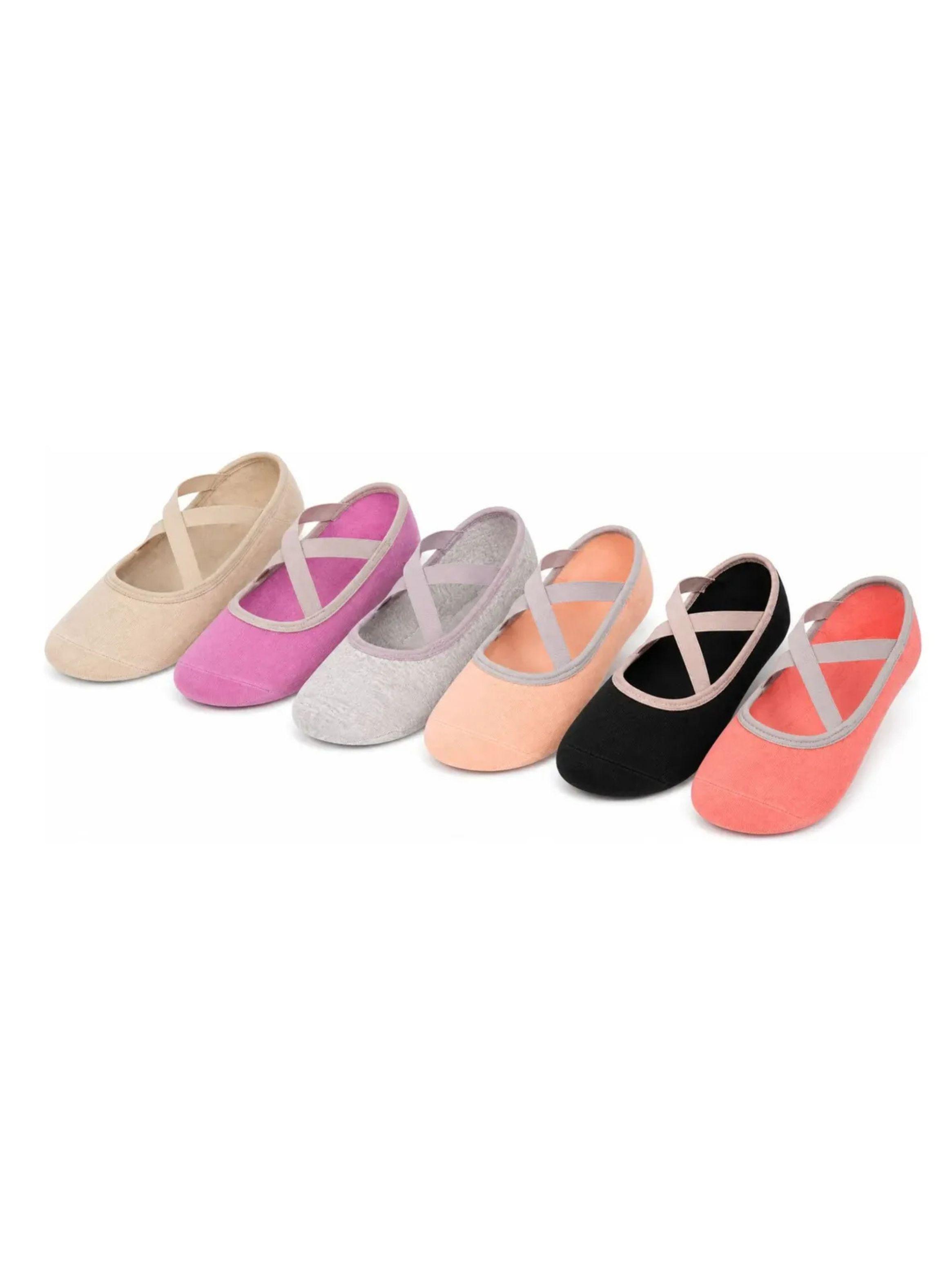 Pack 6 Calcetines Ballerina Mujer Antideslizantes Yoga Gym 130Y-1