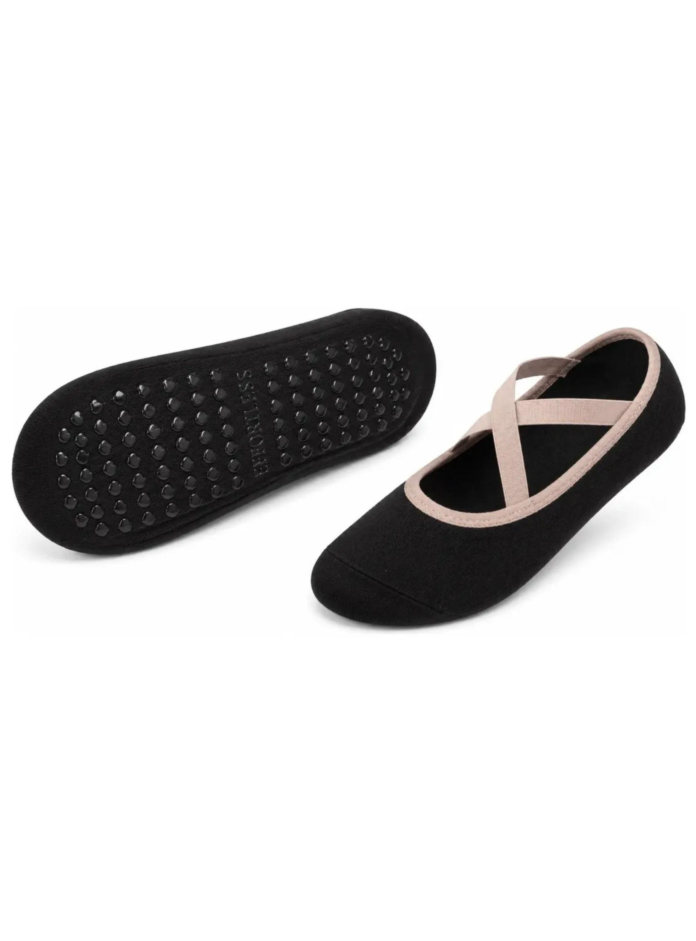 Pack 6 Calcetines Ballerina Mujer Antideslizantes Yoga Gym 130Y-4