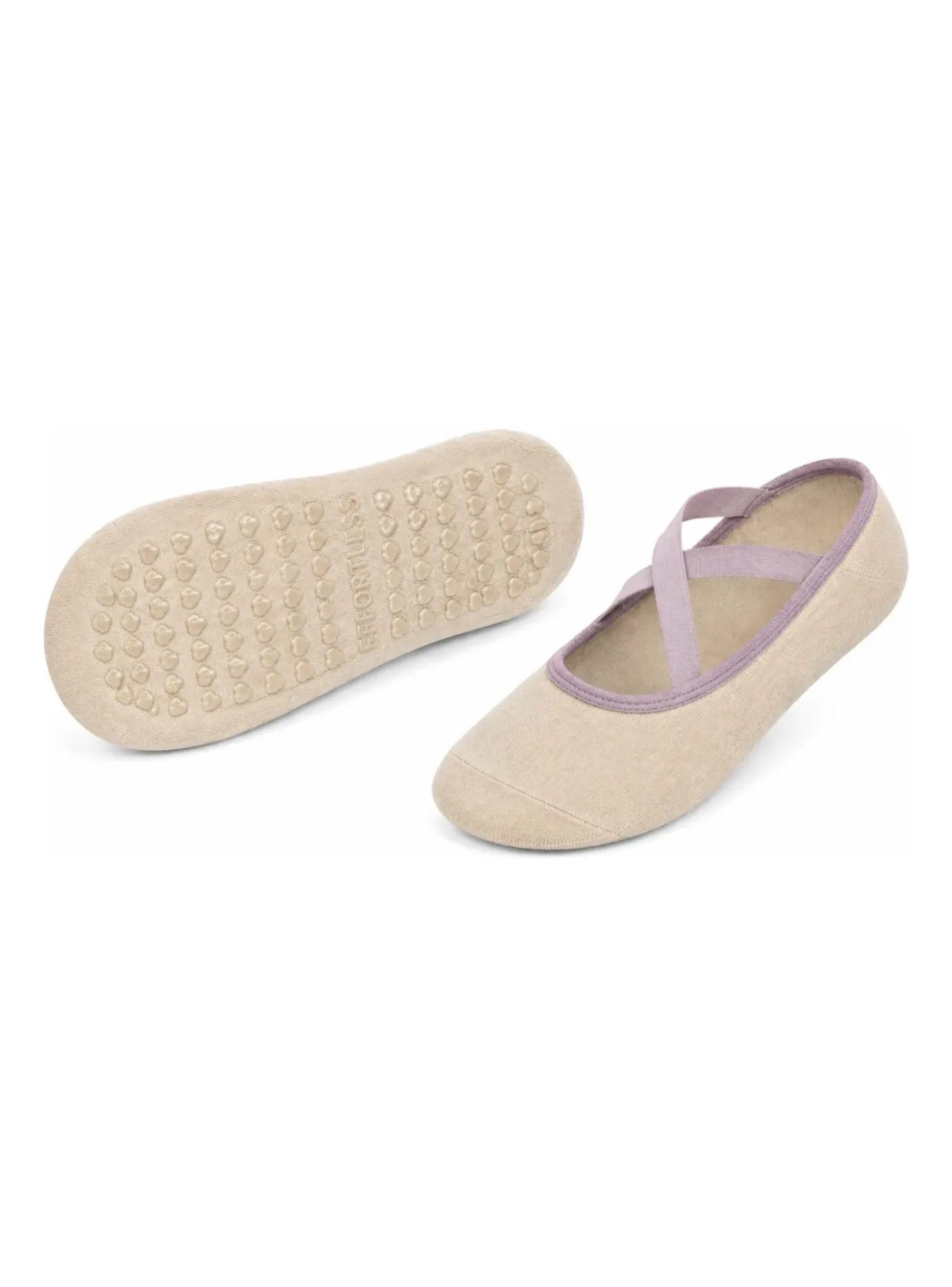 Pack 6 Calcetines Ballerina Mujer Antideslizantes Yoga Gym 130Y-7