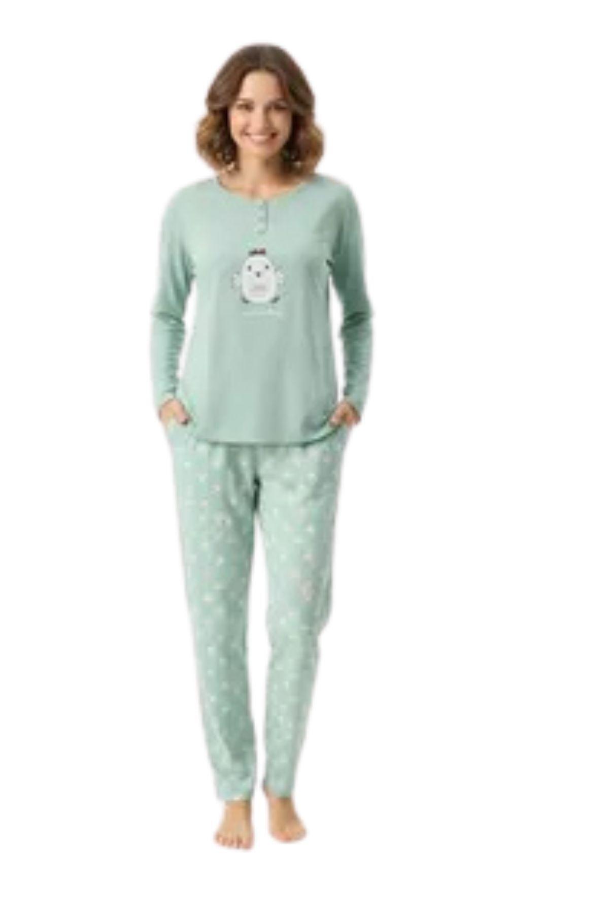 Pack 2 Pijama Mujer Manga Larga. Pantalón Y Polera. Oferta! 420-3