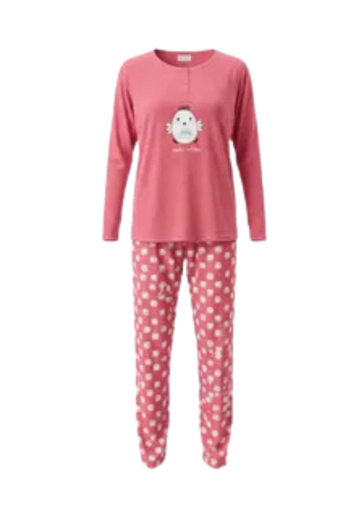 Pack 2 Pijama Mujer Manga Larga. Pantalón Y Polera. Oferta! 420-6