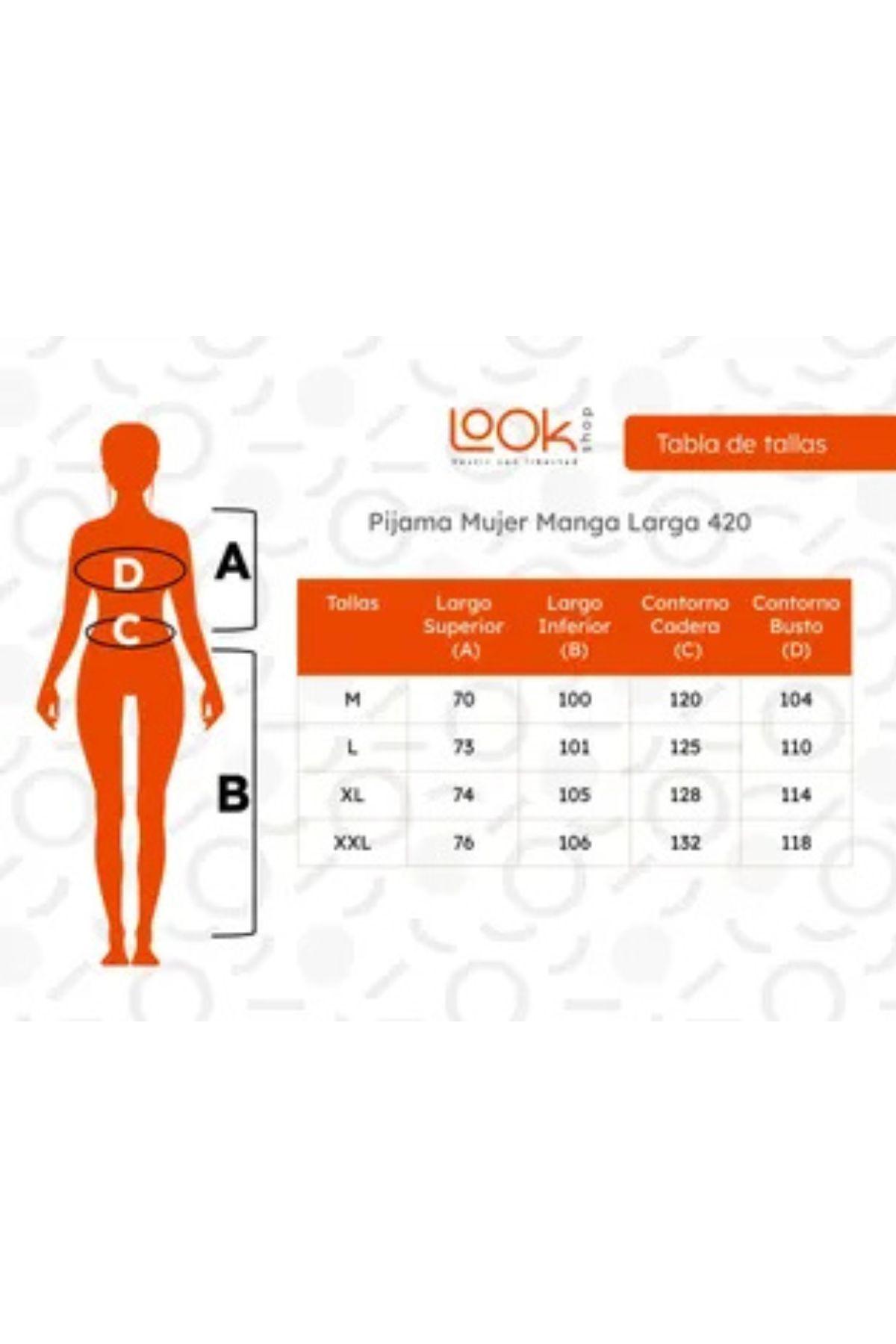 Pack 2 Pijama Mujer Manga Larga. Pantalón Y Polera. Oferta! 420-7