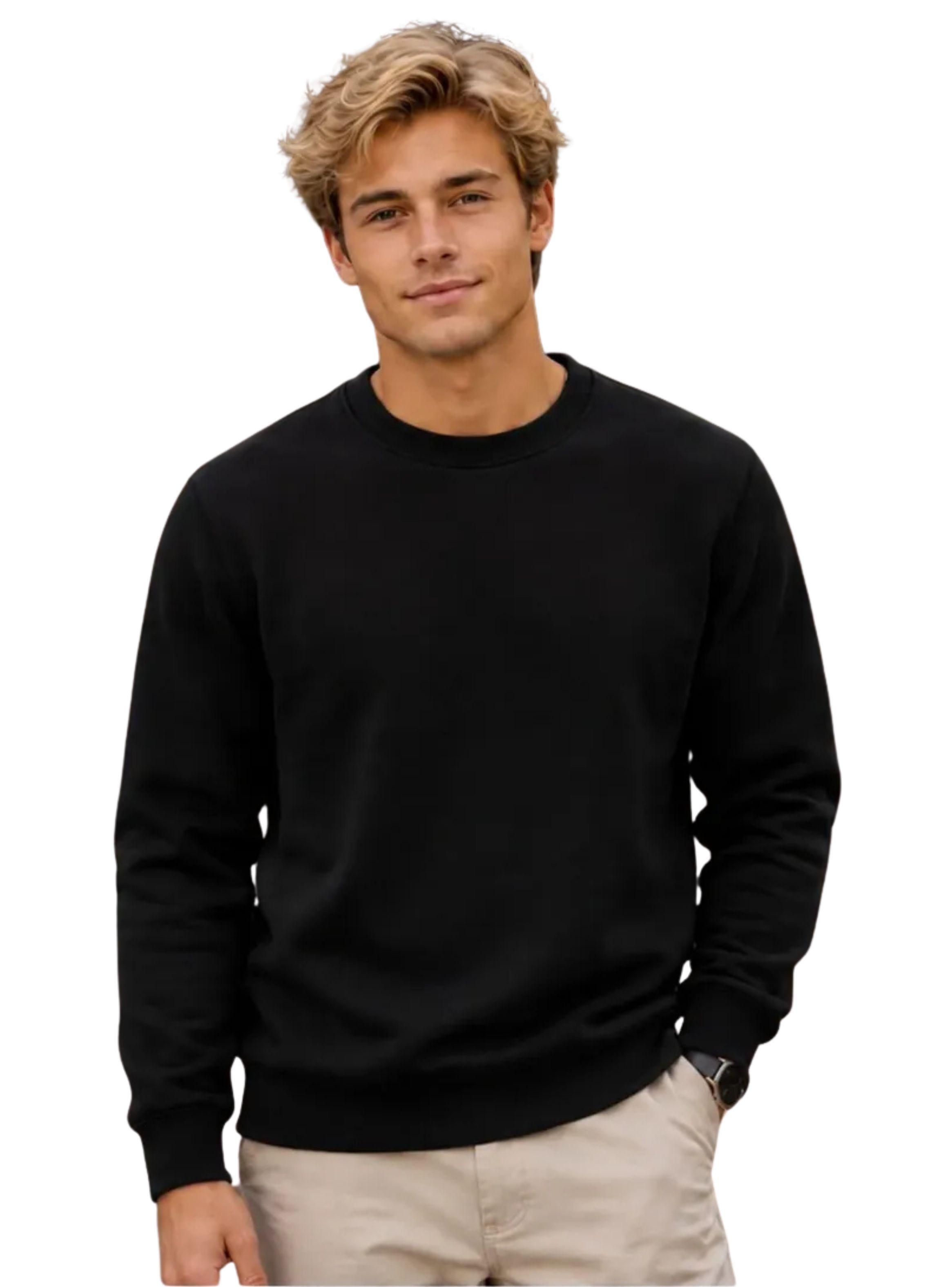 Polerón Cuello Polo Hombre Invierno. Forro Polar. Unisex 436-0