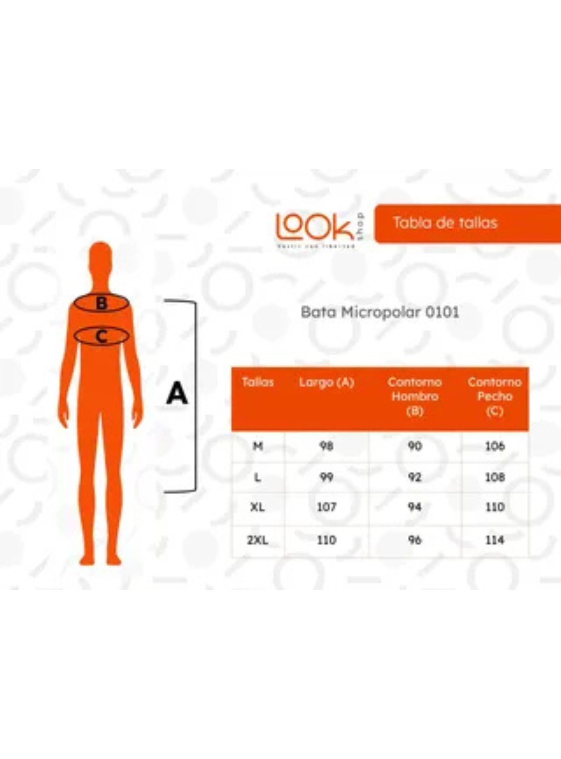 Bata Micropolar Hombre Y Mujer Excelente Calidad Colores 0101-6