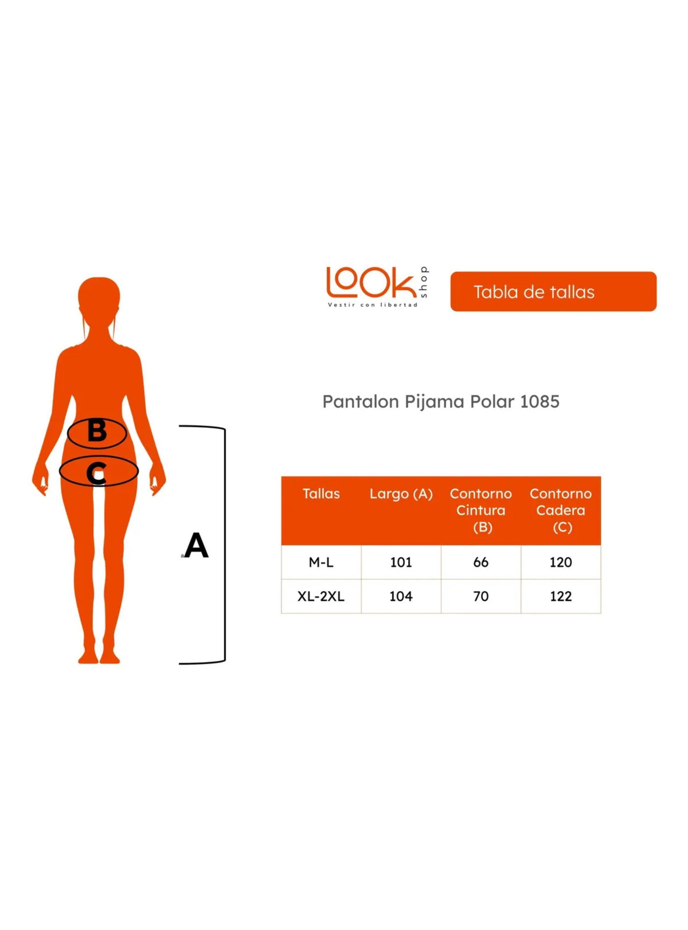 Pack 3 Pijama Pantalón De Dormir Polar Invierno Mujer 1085-7