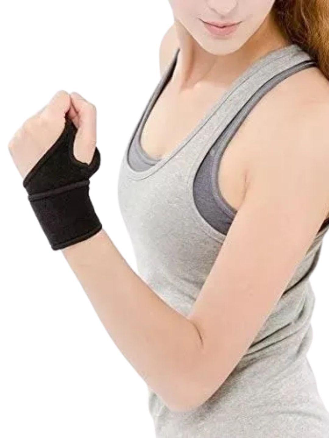 Muñequera Ajustable Con Orificio Pulgar Deporte Ortopédico 548-3