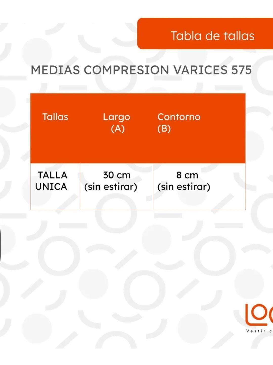 Pack 3 Pares Calcetas Cortas Compresión Varices. Circulación 575-4