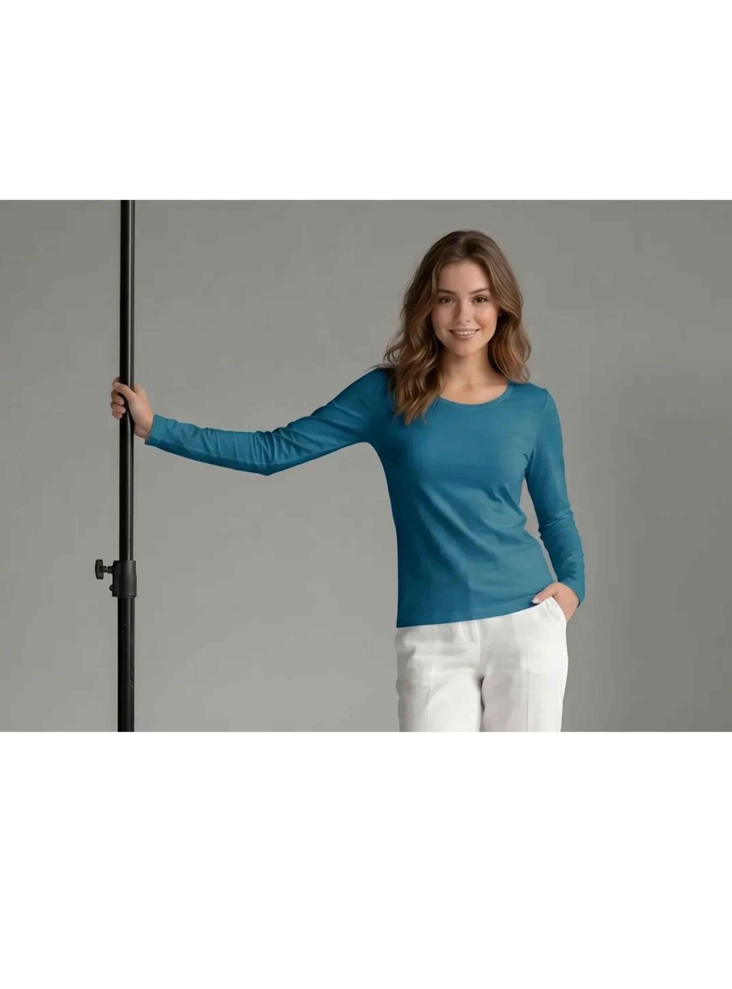 Camiseta Invierno Mujer Forro Polar Elasticada Colores 301-2