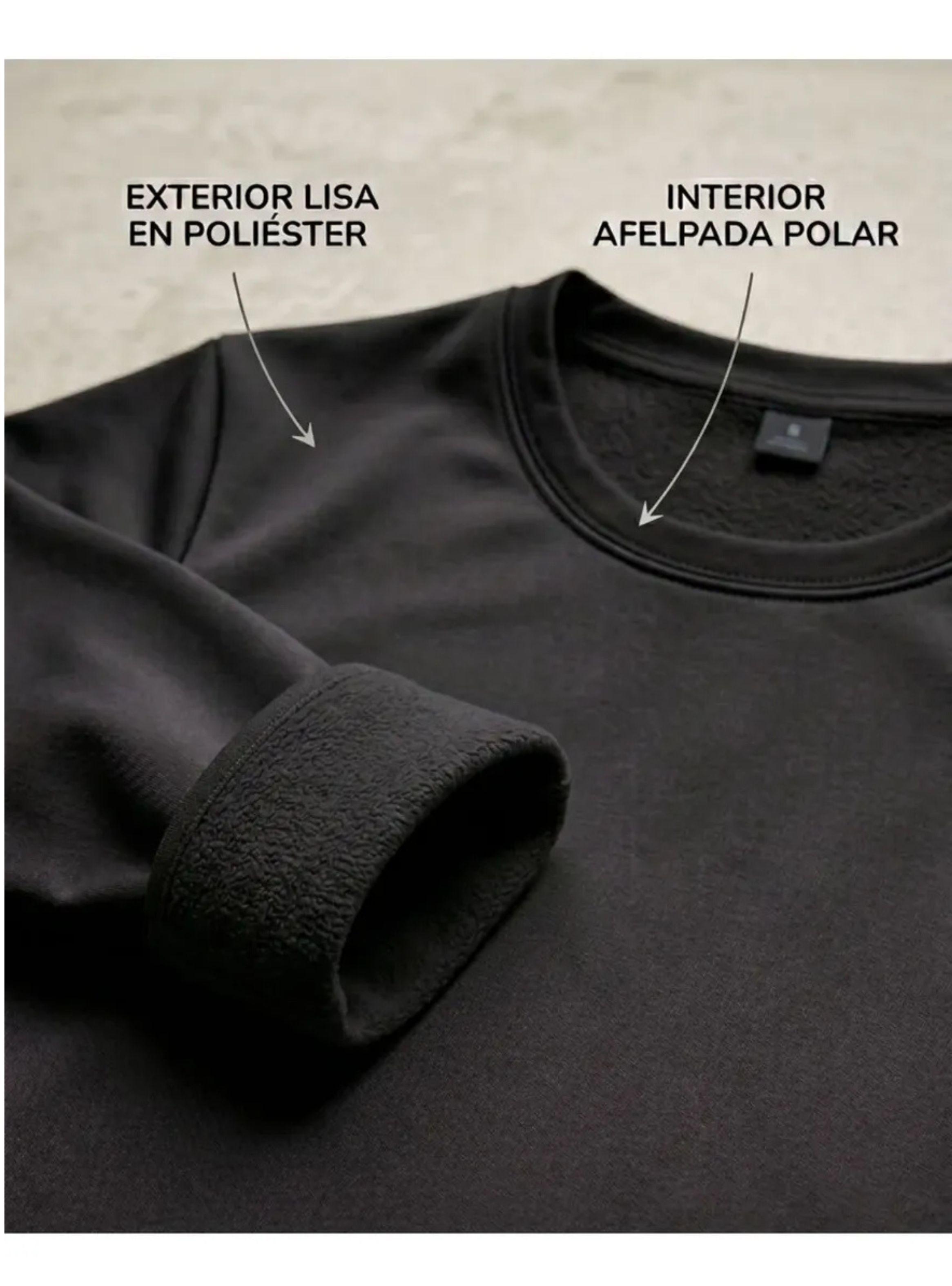 Camiseta Invierno Mujer Forro Polar Elasticada Colores 301-6
