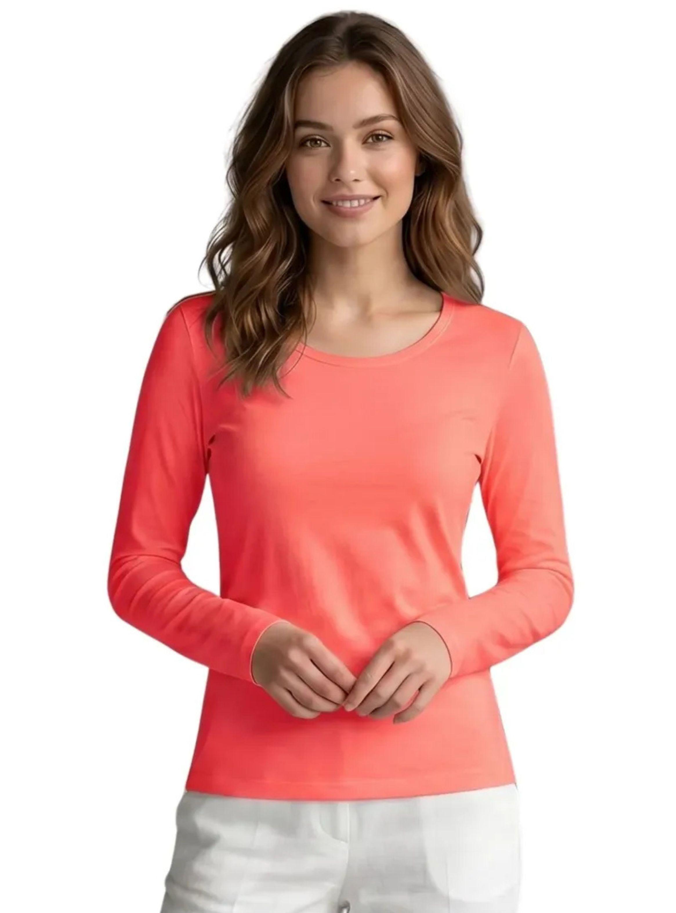 Camiseta Invierno Mujer Forro Polar Elasticada Colores 301-0