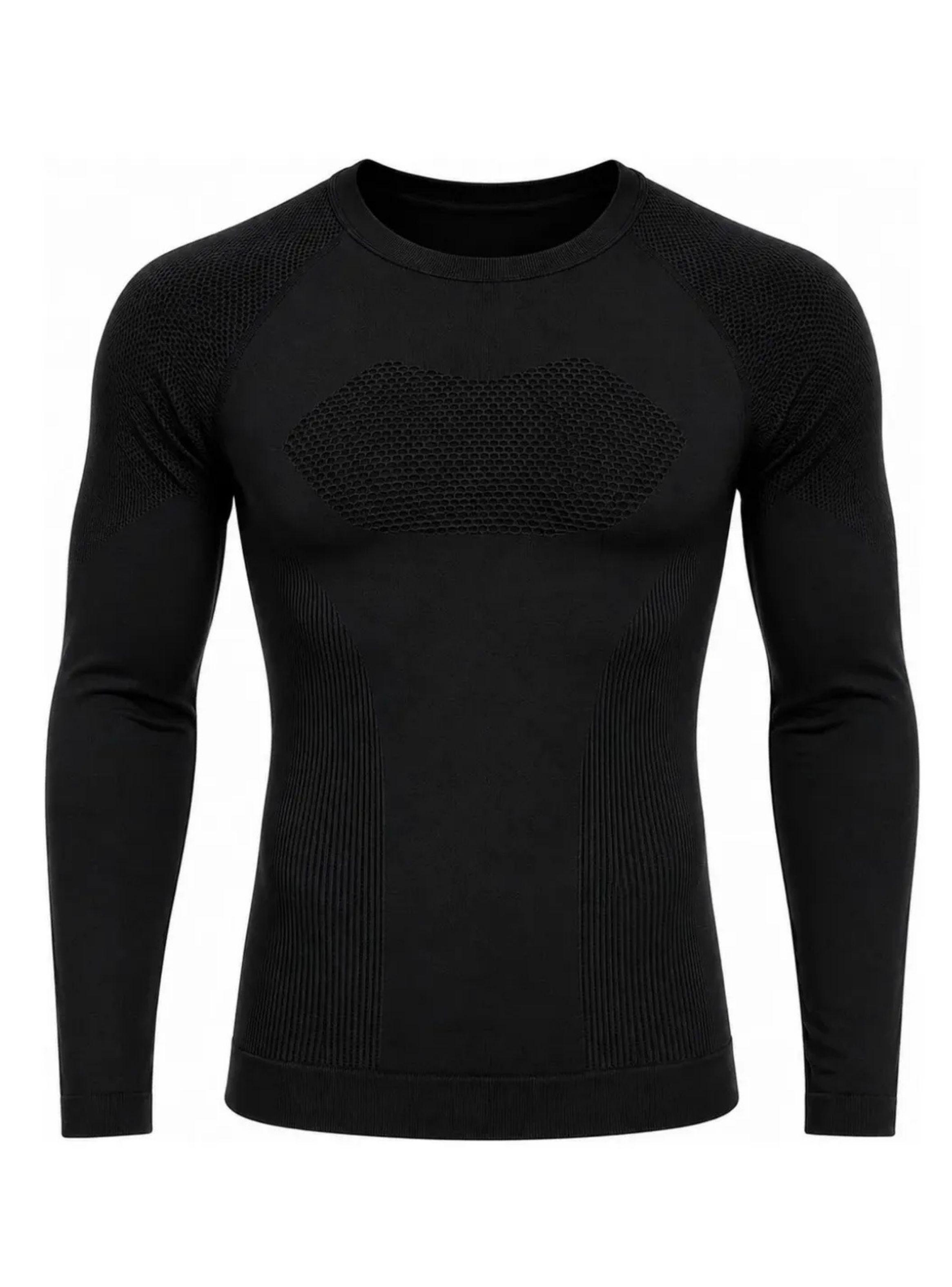 Camiseta Hombre Compresión Deportiva Gimnasio Primera Capa 7463-5